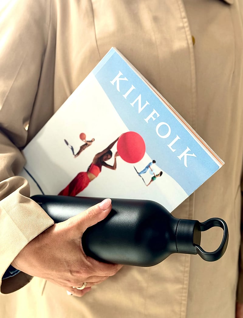 Stelton - Stelton Tabi vacuum insulated bottle - zubehör für wasserflaschen - black - 3