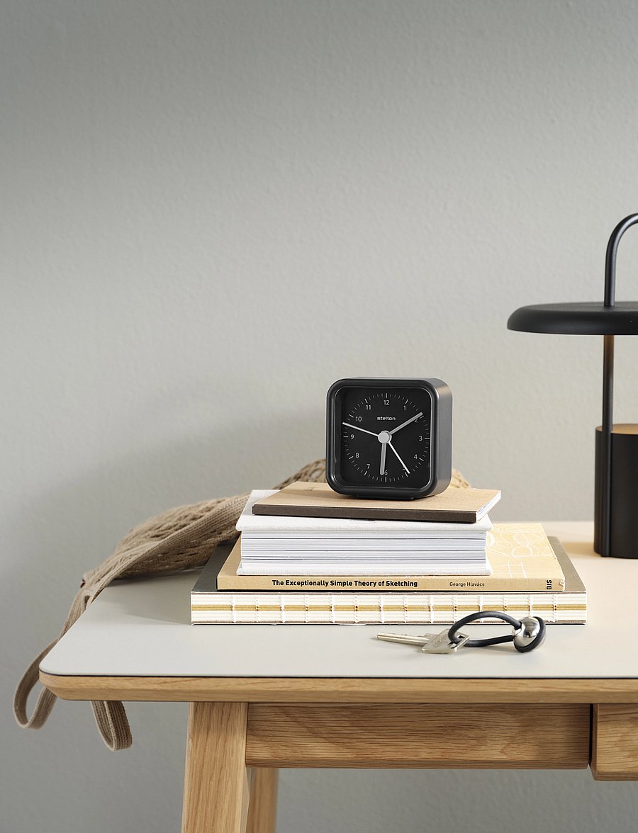 Stelton - Okiru alarm clock black - osta hinna alusel - black - 2
