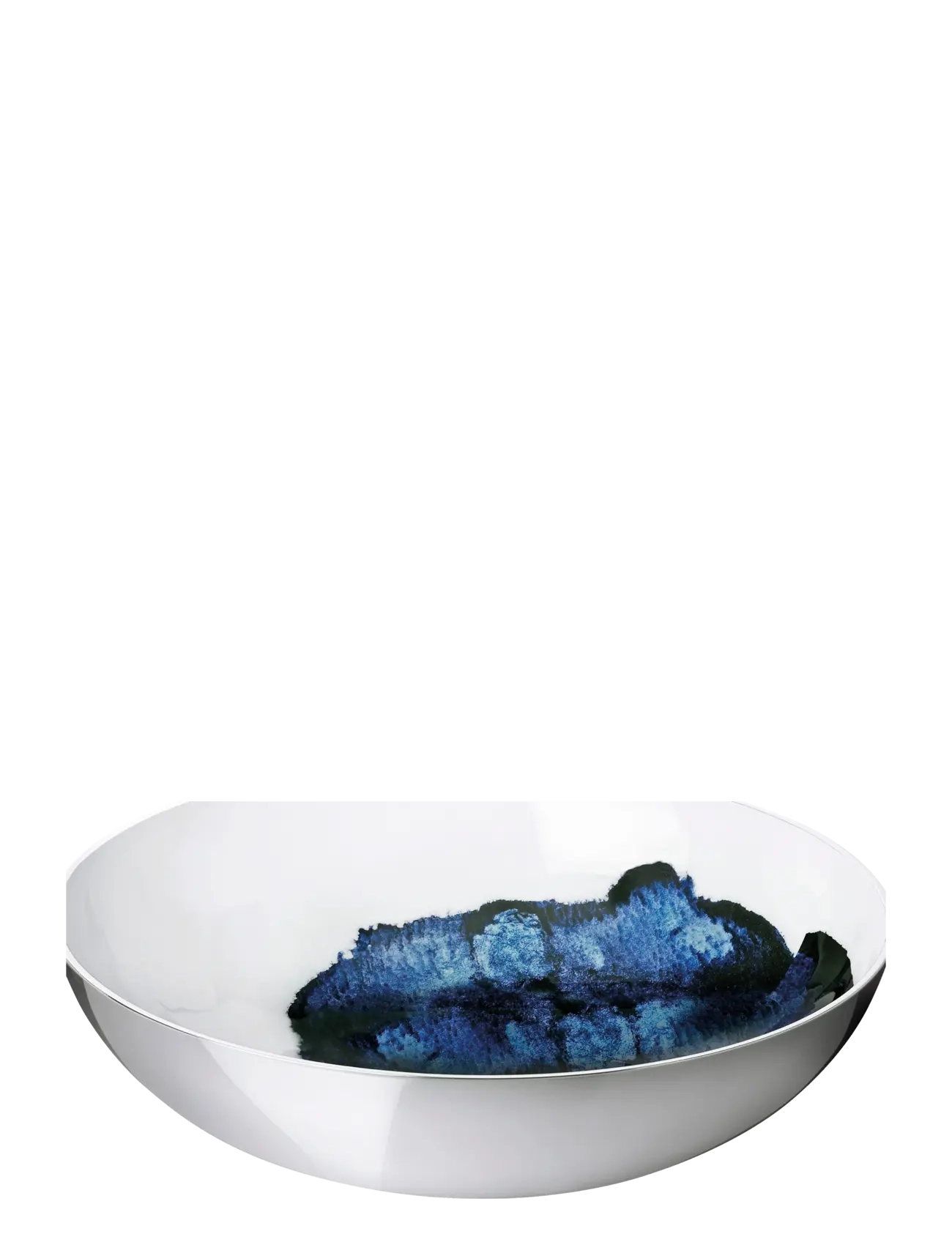 Stelton Stockholm bowl - Geschirr - WHITE/BLUE / navy