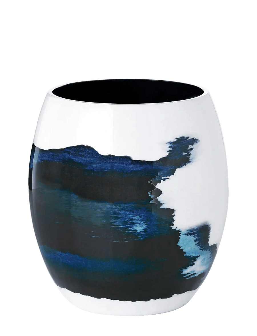 Stelton - Stockholm vase - vasen - white/blue - 1