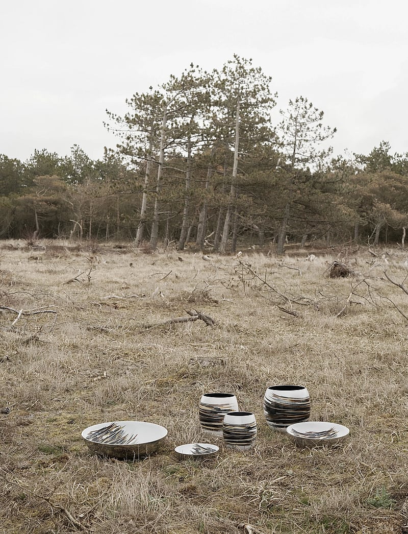 Stelton - Stockholm vase - vasen - white/blue/sand - 1