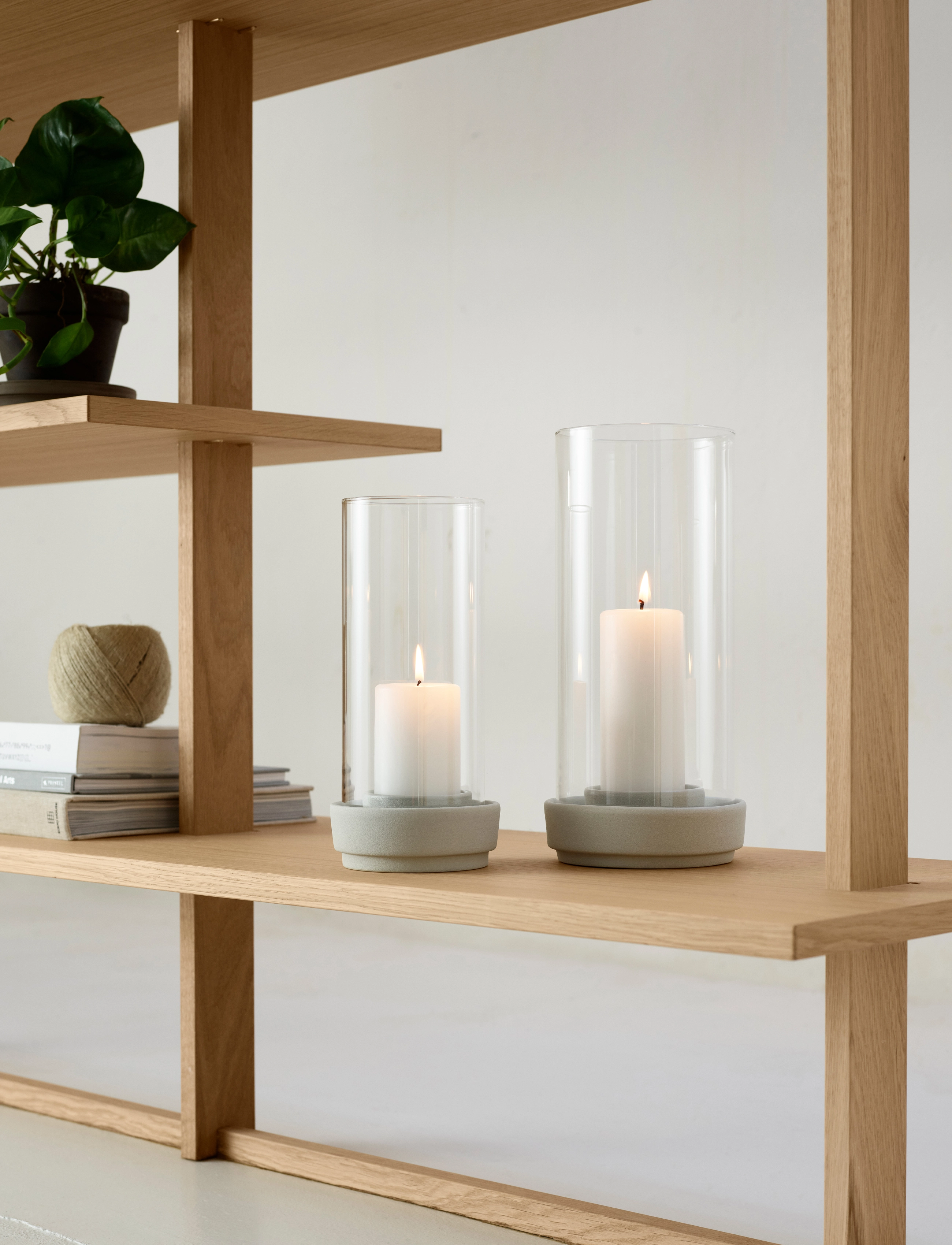 Stelton Light Lighting, 24.5 cm, Candlesticks & Tealight Holders, Nackt - Indoor Lanterns, Homeware