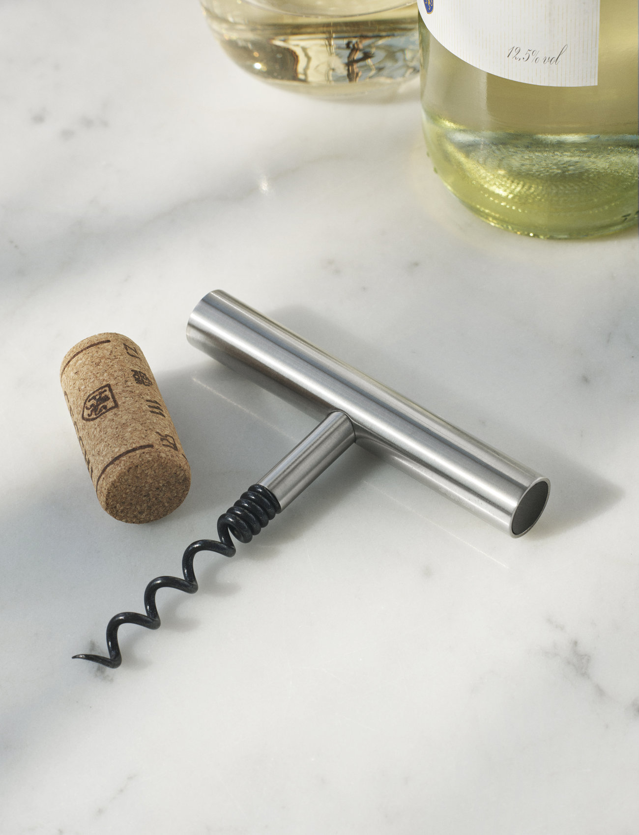 Stelton - Original cork screw - flasköppnare & vinförslutare - steel - 1