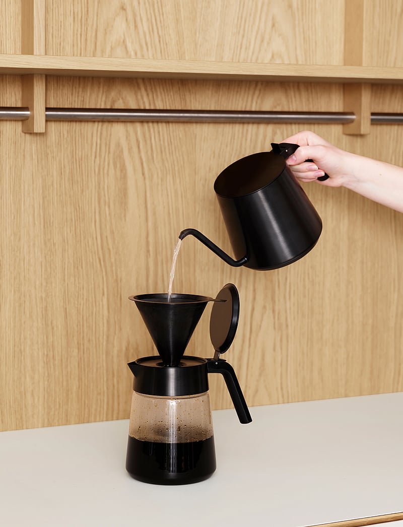 Stelton - Nohr Slow Brew fine -mesh coffeetrap - black metallic - 3