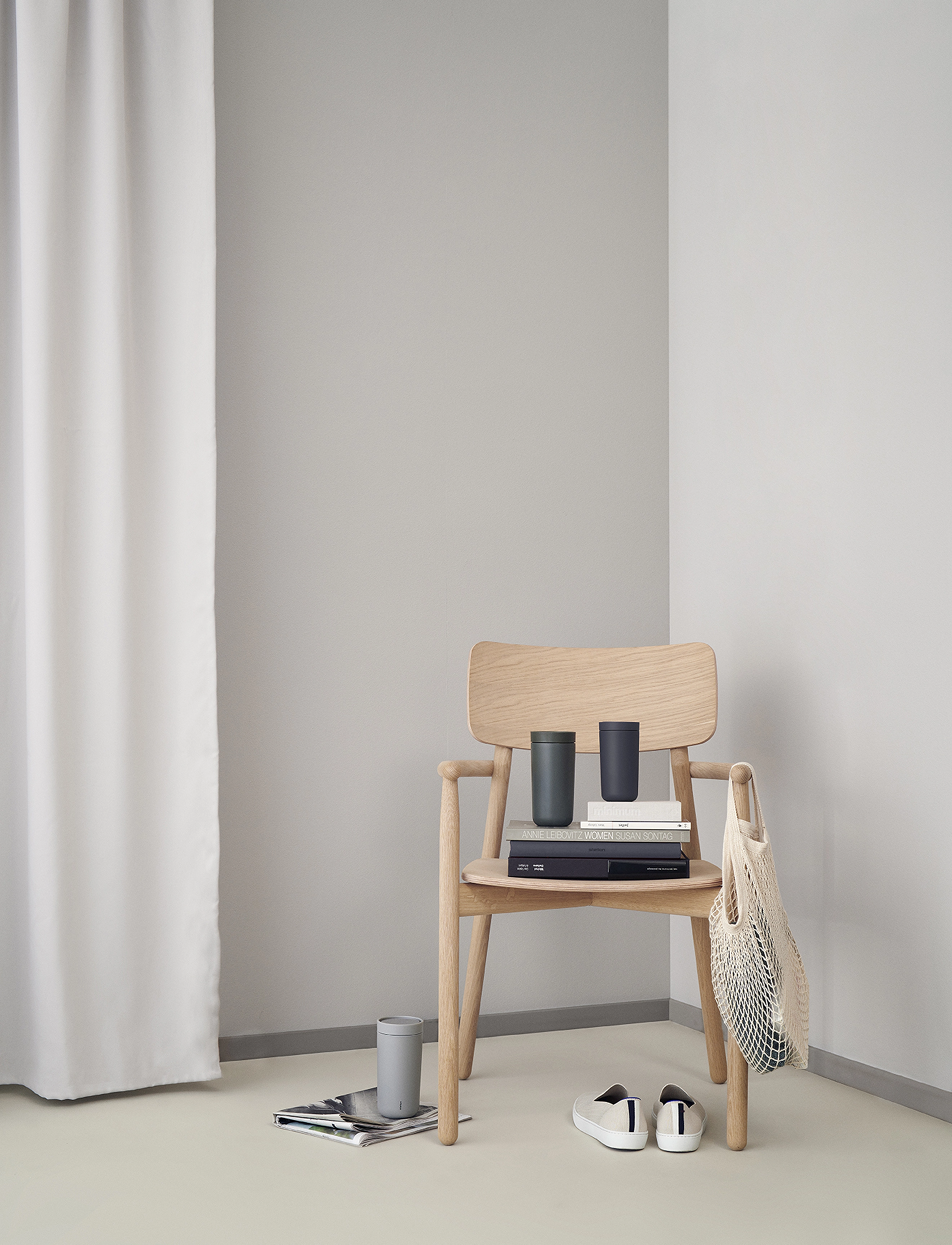 Stelton - To Go Click vacuum insulated cup 0.2 l. soft deep ocean - soft deep ocean - 1