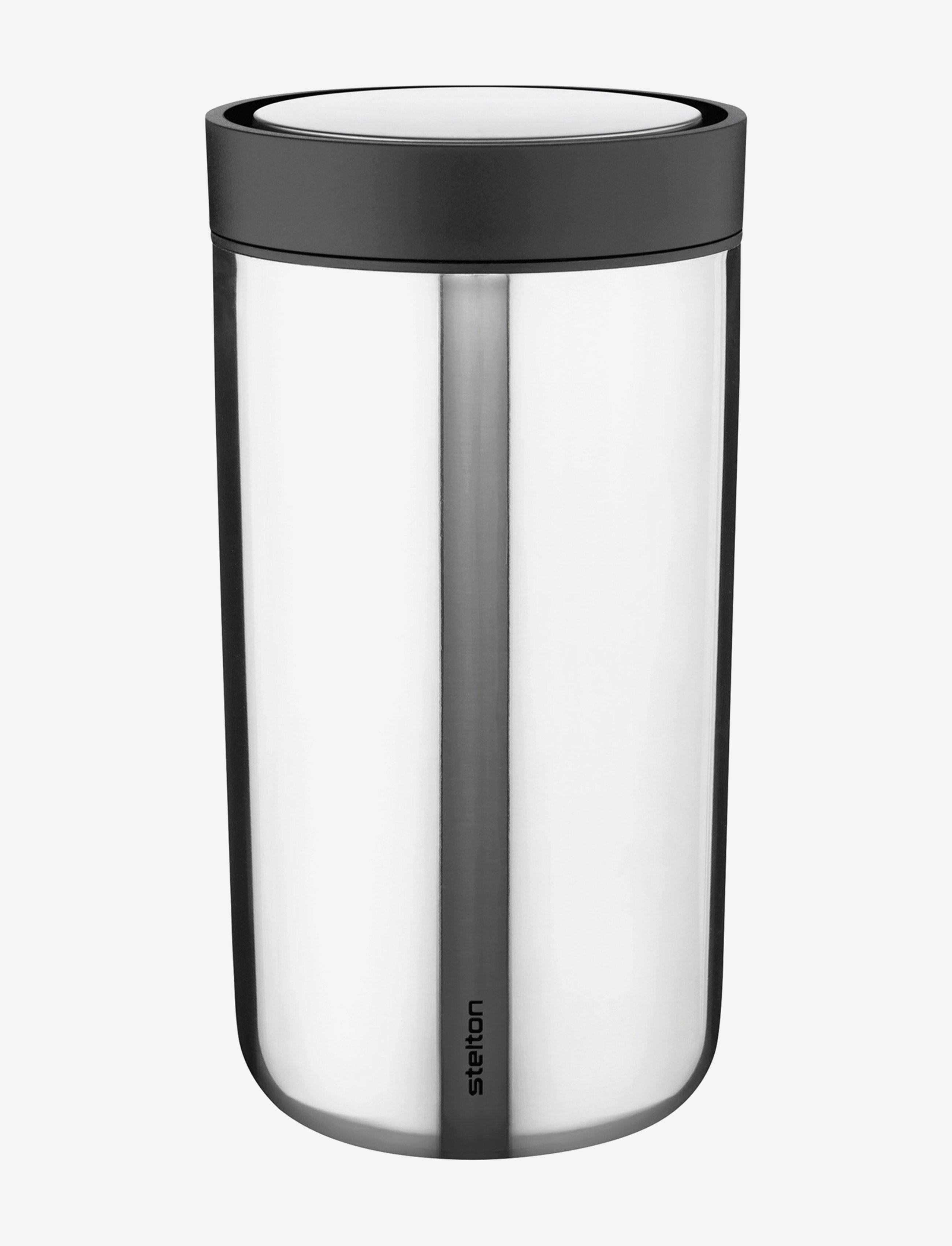 Stelton To Go Click to go mugg 0.2 l. steel - Stelton - STEEL / silver