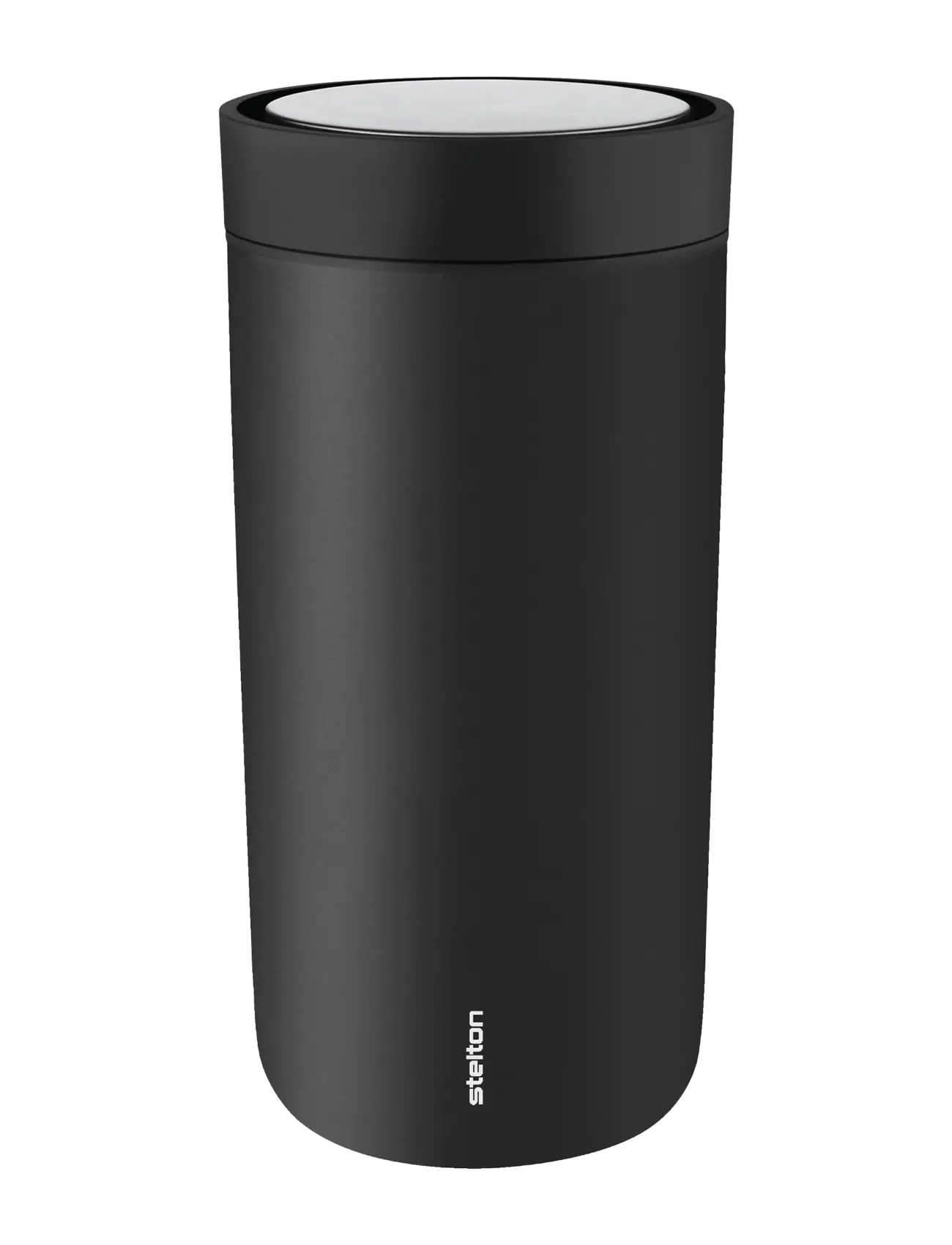 STELTON To Go Click Termokop 0.4 L. Soft Schwarz Schwarz - 0.4 L - Unisex