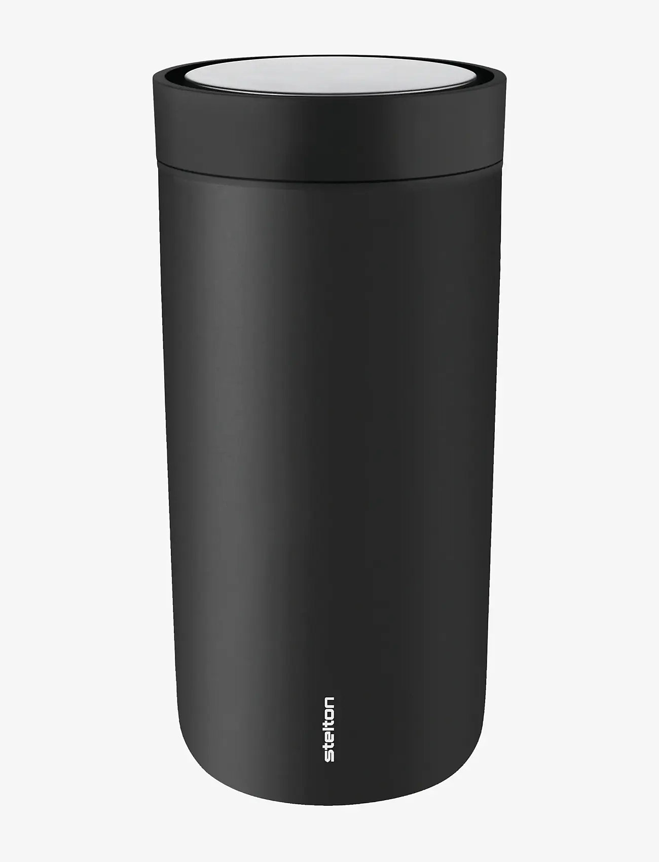Stelton - To Go Click vacuum insulated cup 0.4 l. soft black - termostassid - soft black - 1