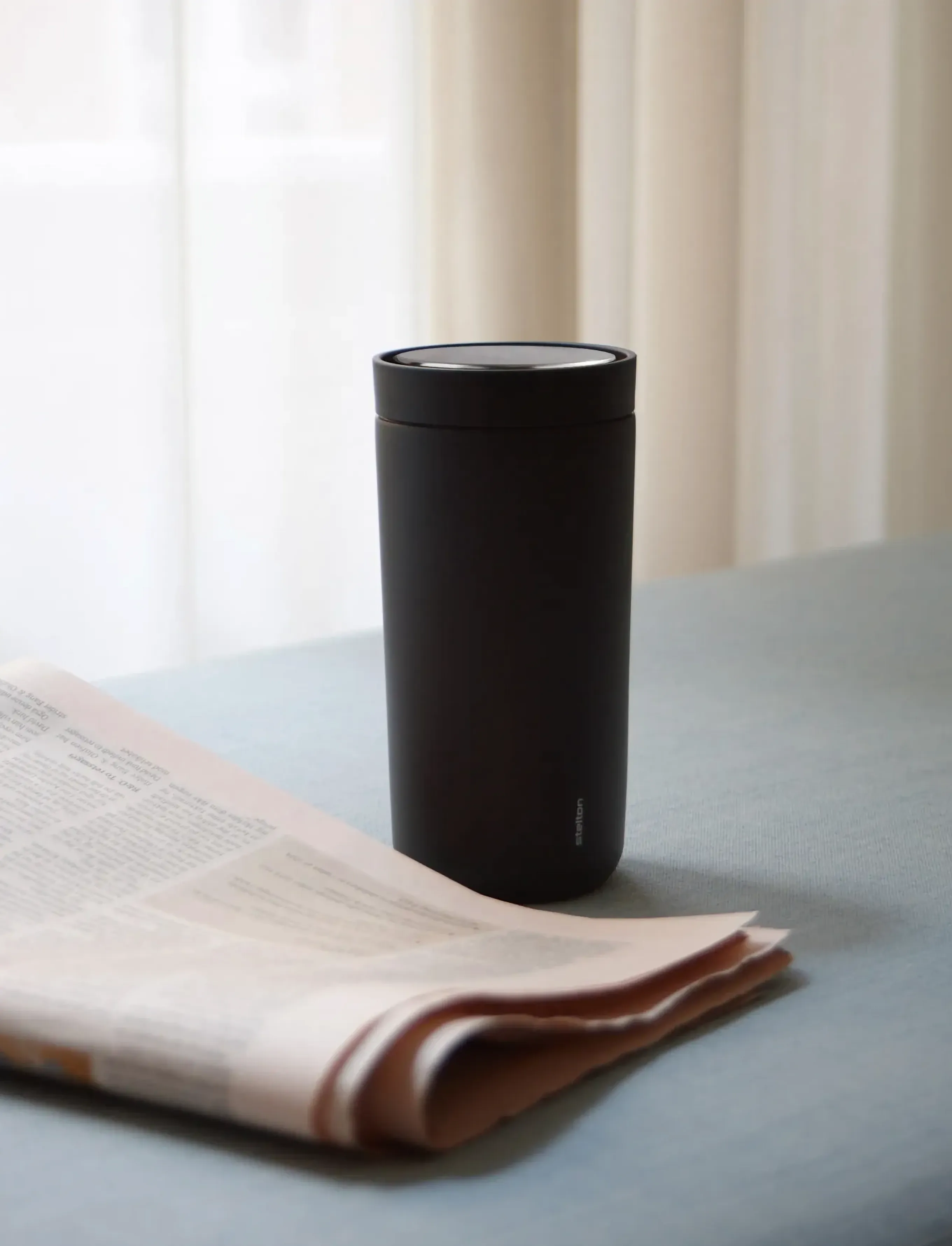 Stelton To Go Click Termokop 0.4 L. Soft Black, L, Cups & Mugs, Schwarz - Thermal Cups, Homeware
