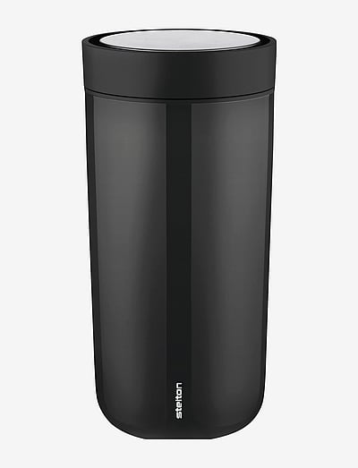 Stelton To-Go Click cup - Tassid ja kruusid - BLACK / black