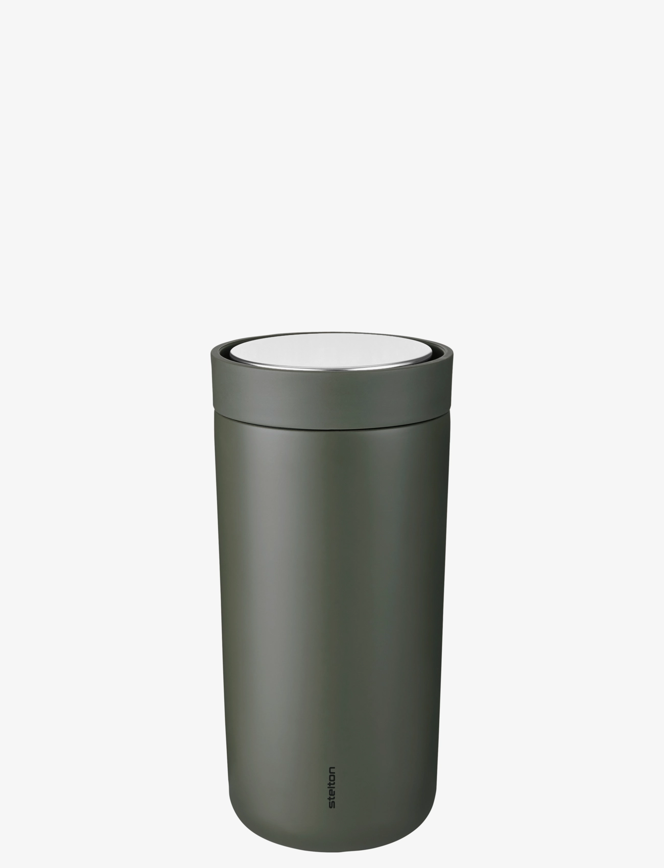 STELTON To Go Click Termokop 0.4 L. Soft Dunkel Forest Grün - 40 CL - Unisex