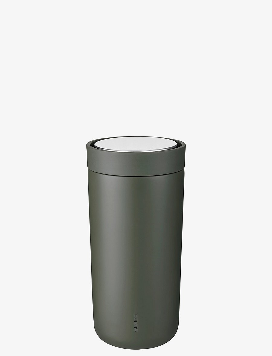 Stelton - Stelton To Go Click vacuum insulated cup - termostassid - soft dark forest - 0