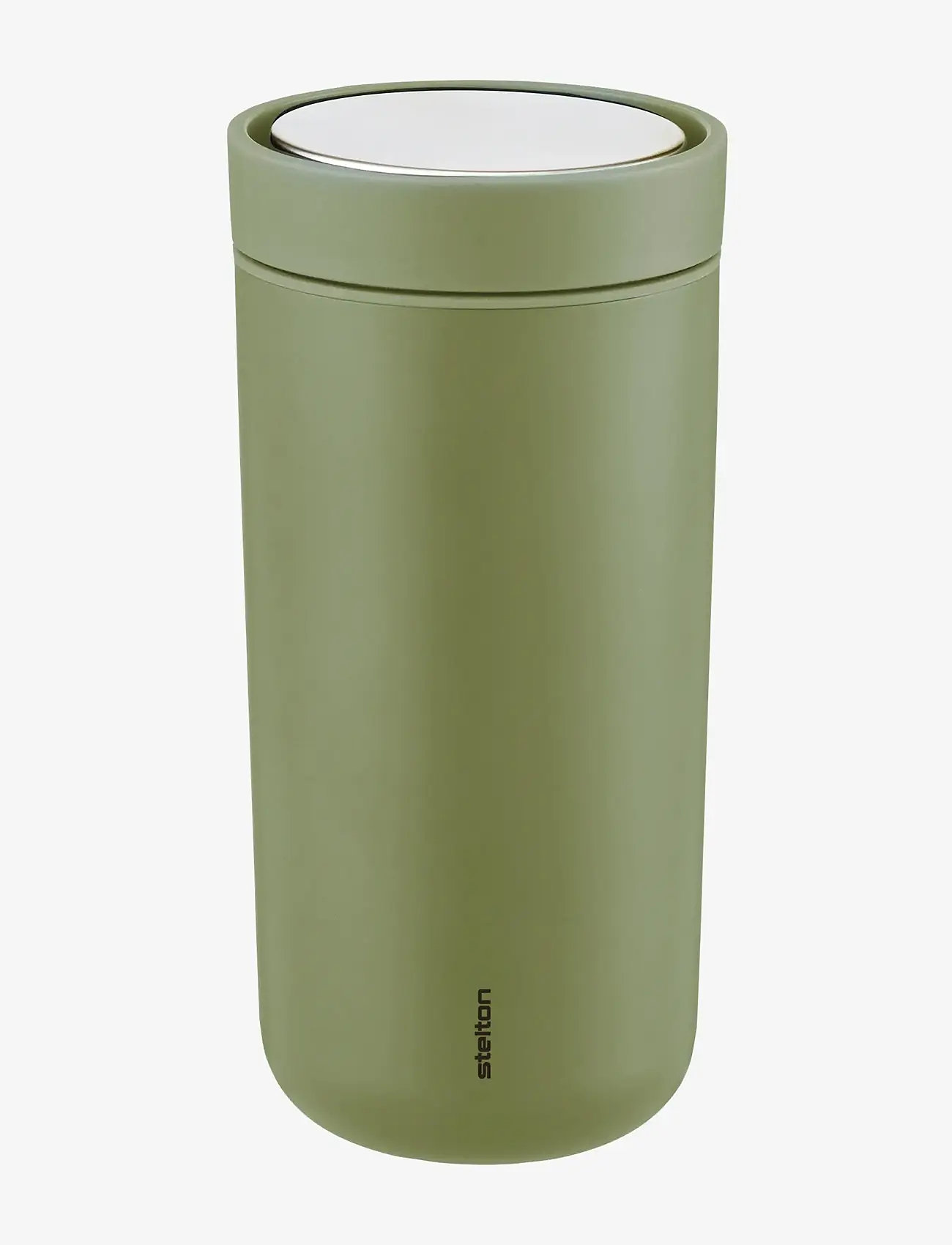 Stelton - To Go Click vacuum insulated cup 0.4 l. soft fern green - thermal cups - soft fern green - 1