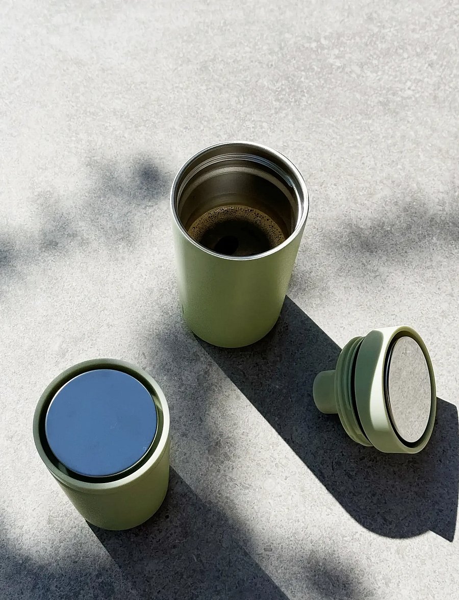 Stelton - To Go Click vacuum insulated cup 0.4 l. soft fern green - termostassid - soft fern green - 2