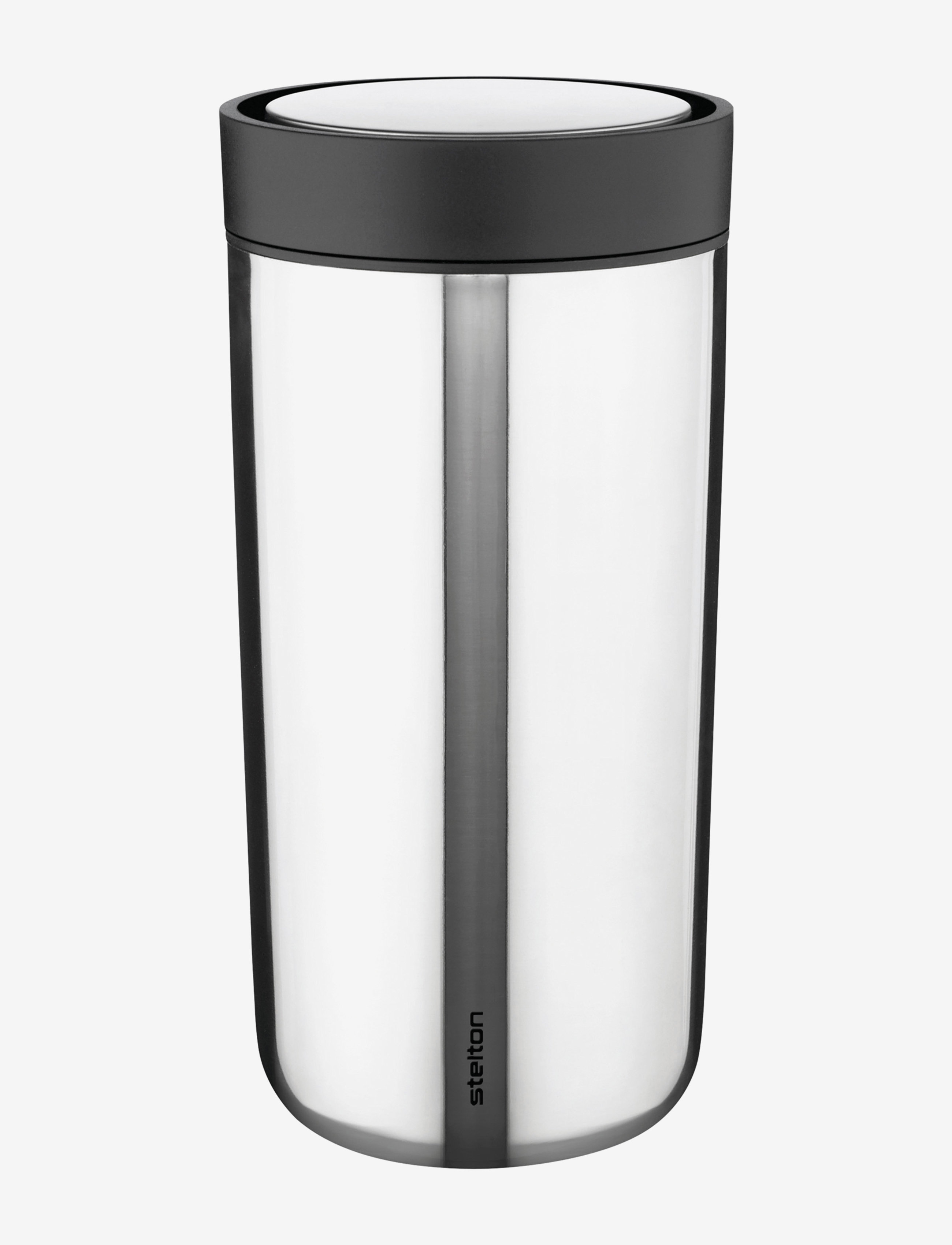 Stelton To-Go Click cup - Geschirr - STEEL / silver