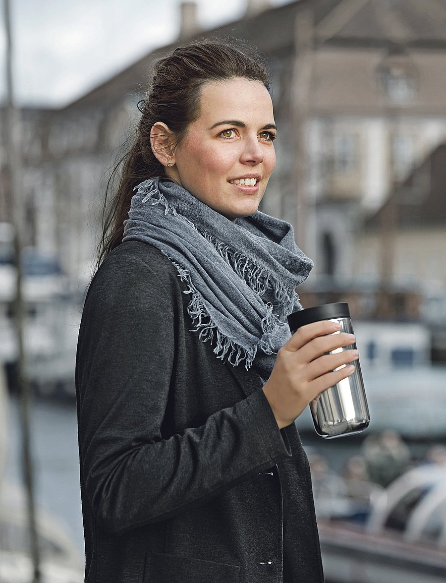 Stelton - To-Go Click cup - nach preis einkaufen - steel - 0