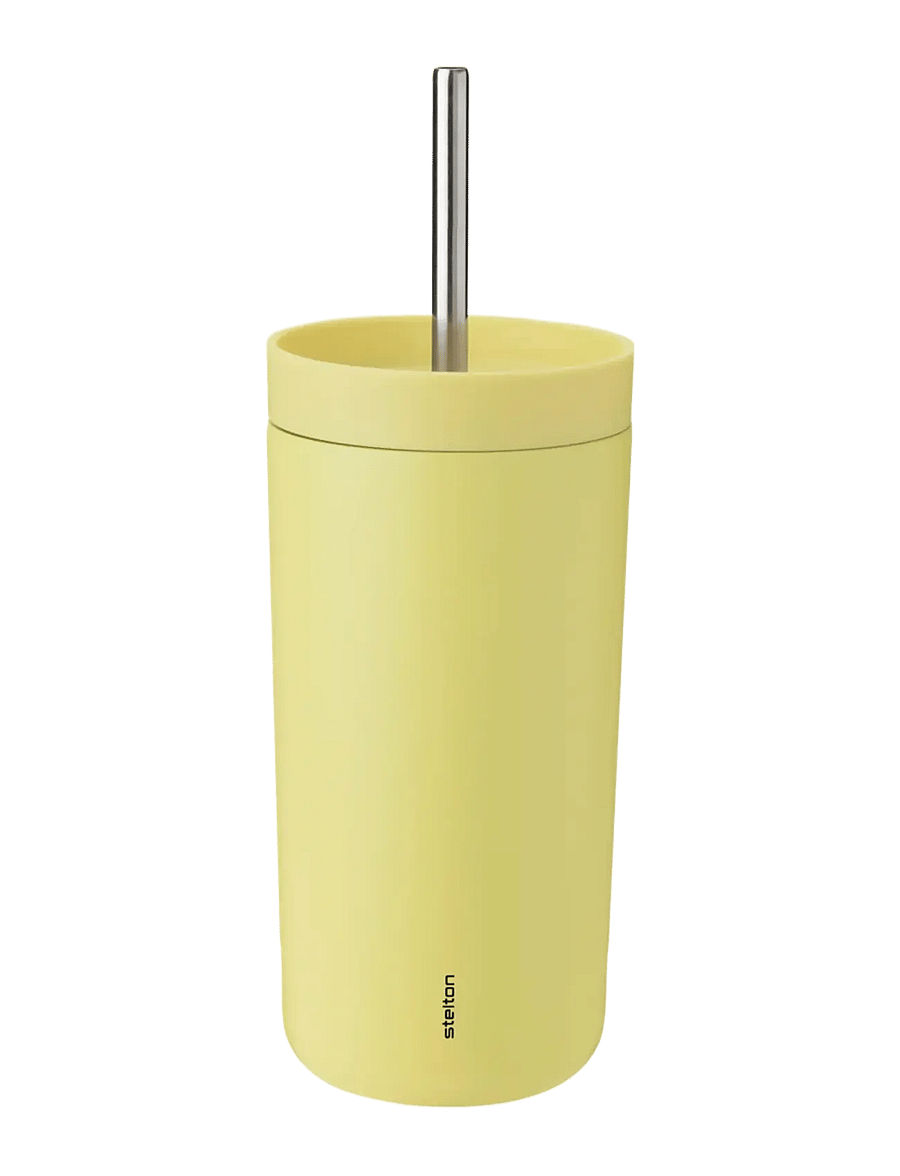 Stelton - Stelton To Go Sip vacuum insulated cup with straw 0.4 l. Laevis - termostassid - laevis - 1