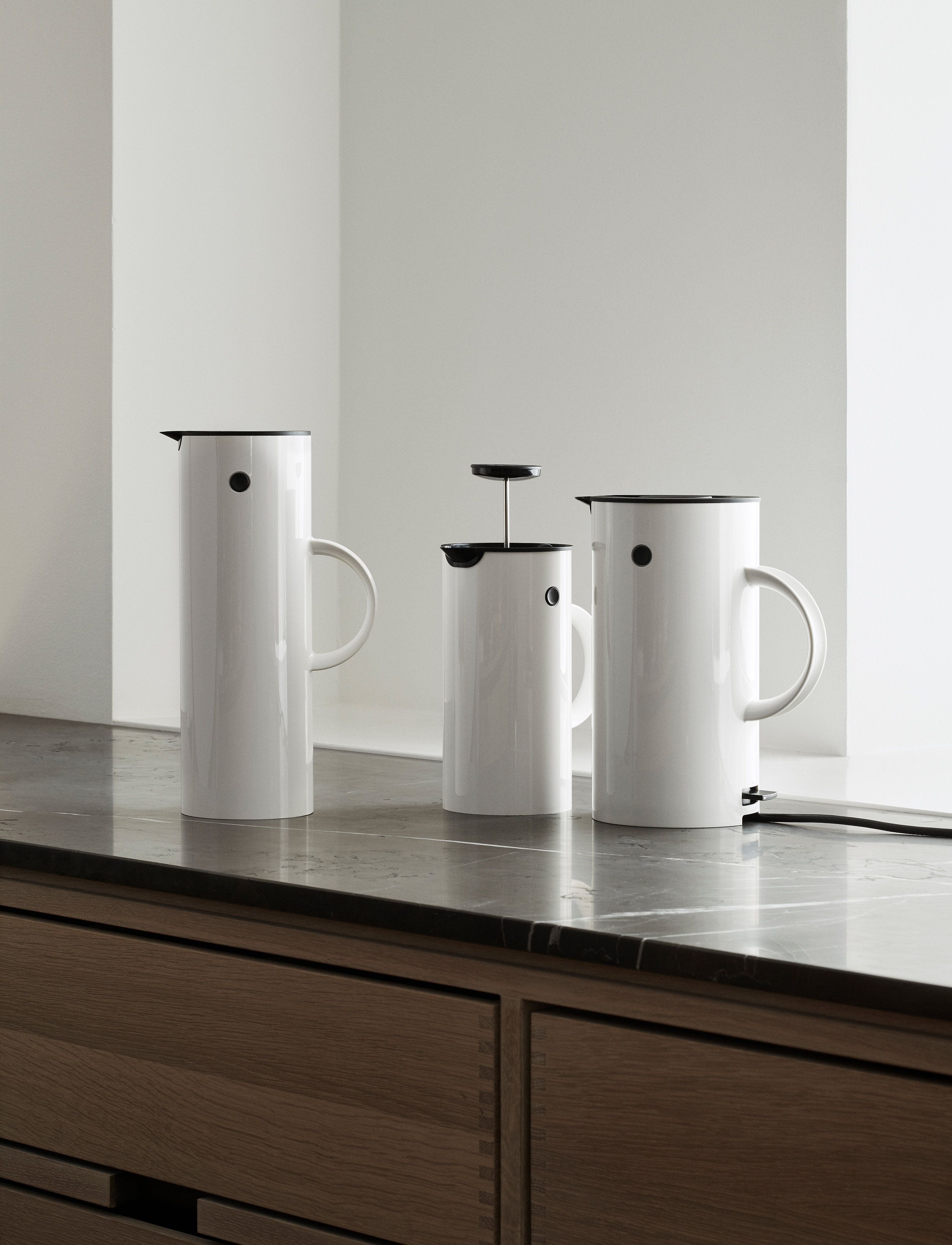 Stelton - EM77 electric kettle, 1.5 l. - EU - nach preis einkaufen - white - 2
