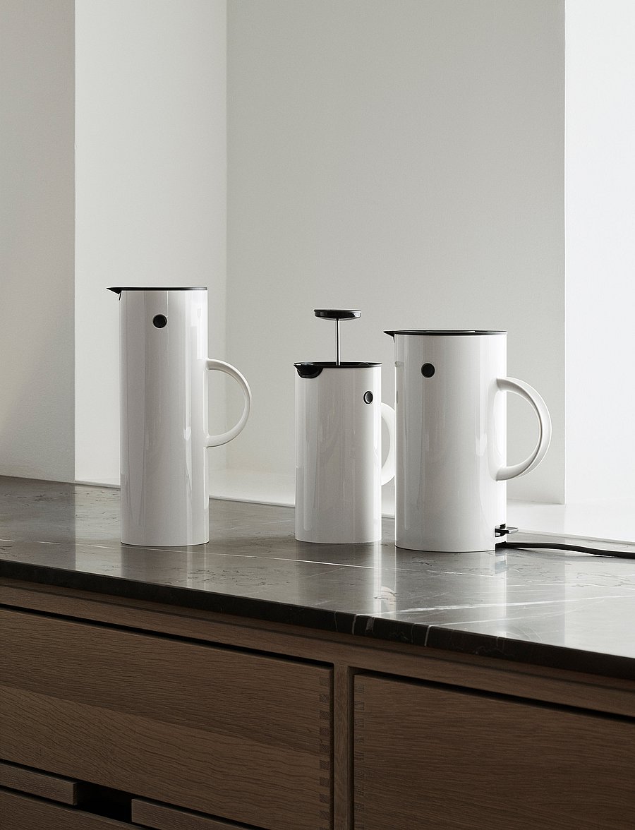 Stelton - EM77 electric kettle, 1.5 l. - EU - valentinstaggeschenke - white - 2
