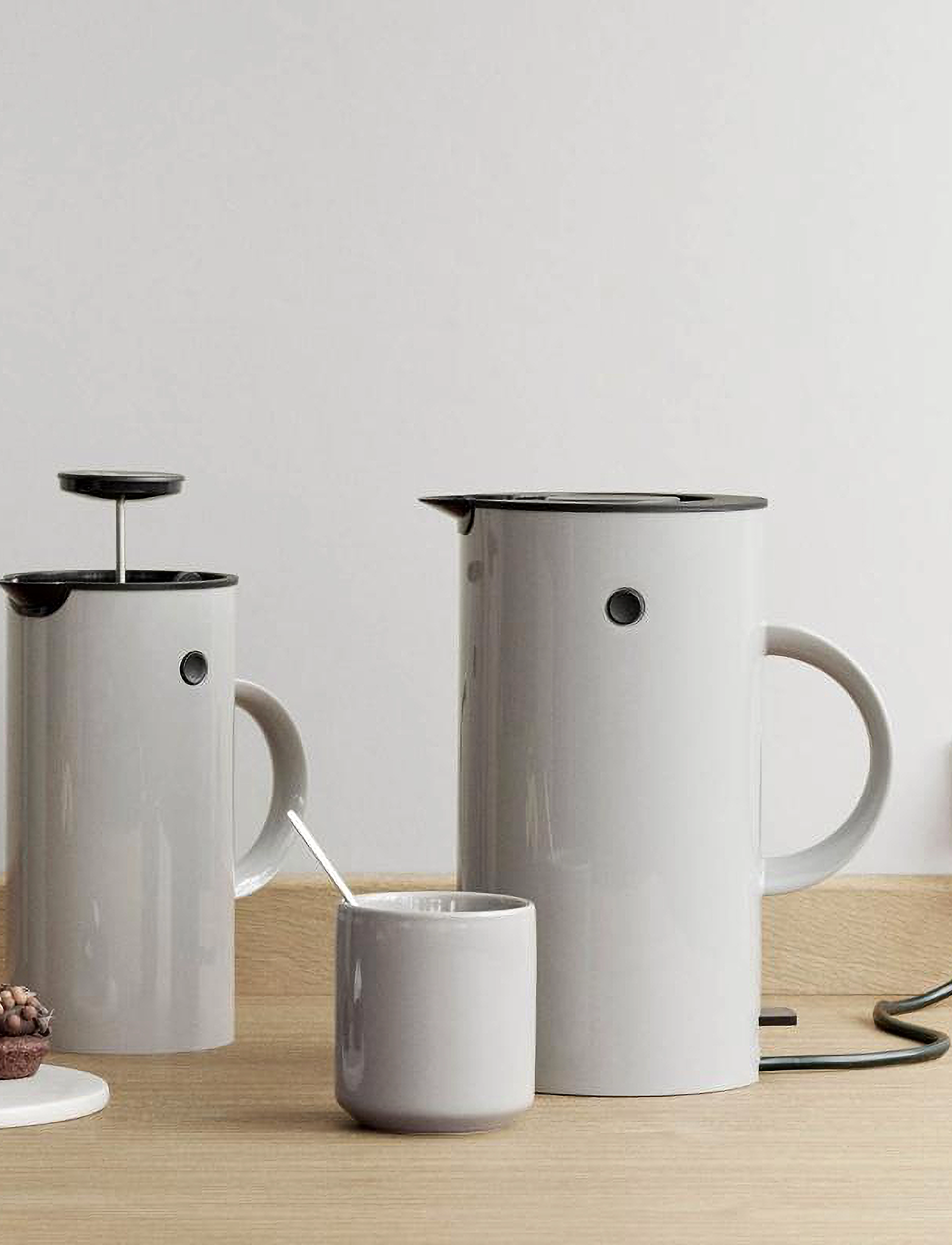 Stelton Em77 Electric Kettle, 1.5 L. Eu, L, Kitchen Appliances, Grau - Kettles & Water Boilers, Homeware