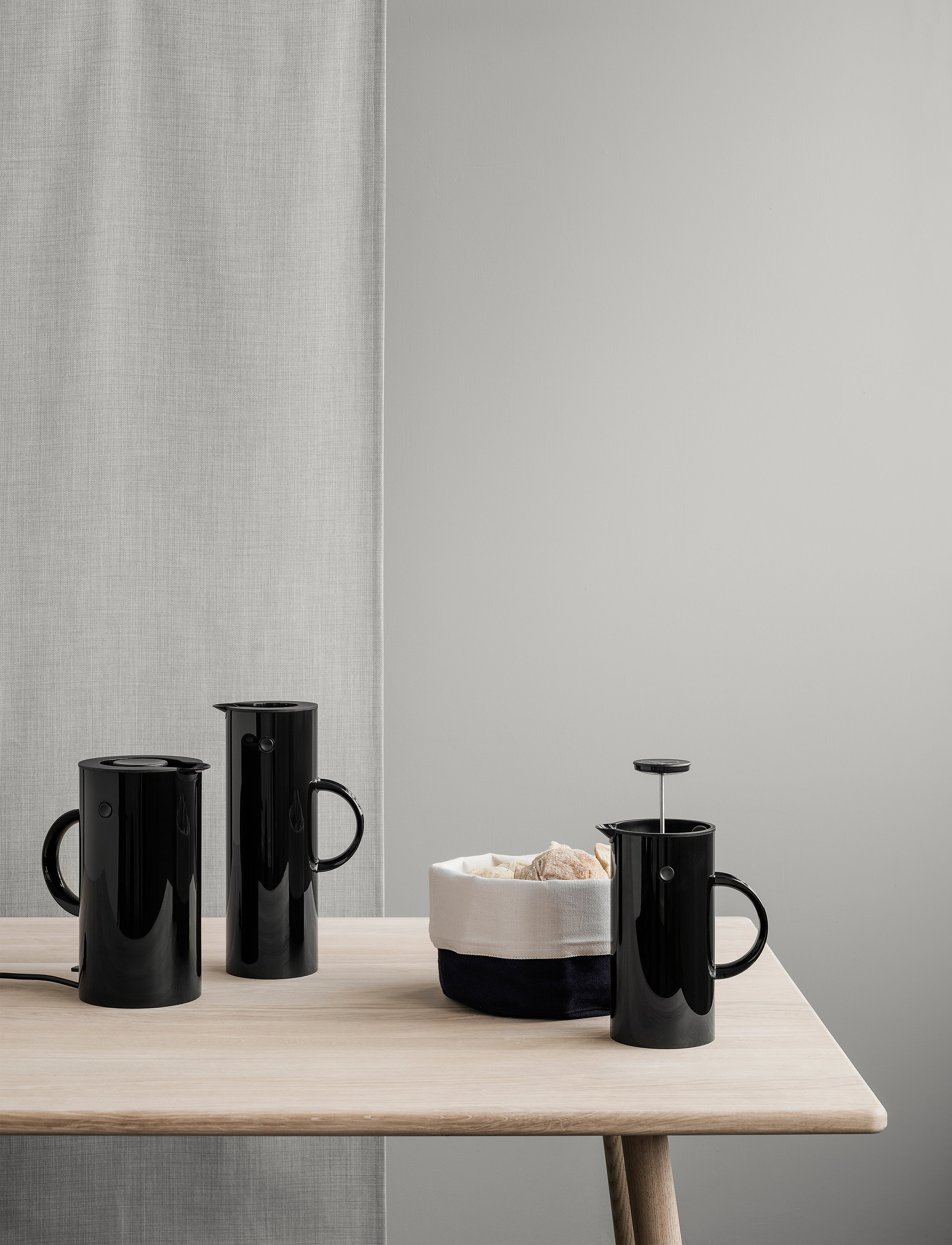 Stelton - EM77 electric kettle, 1.5 l. - EU - kettles & water boilers - black - 2