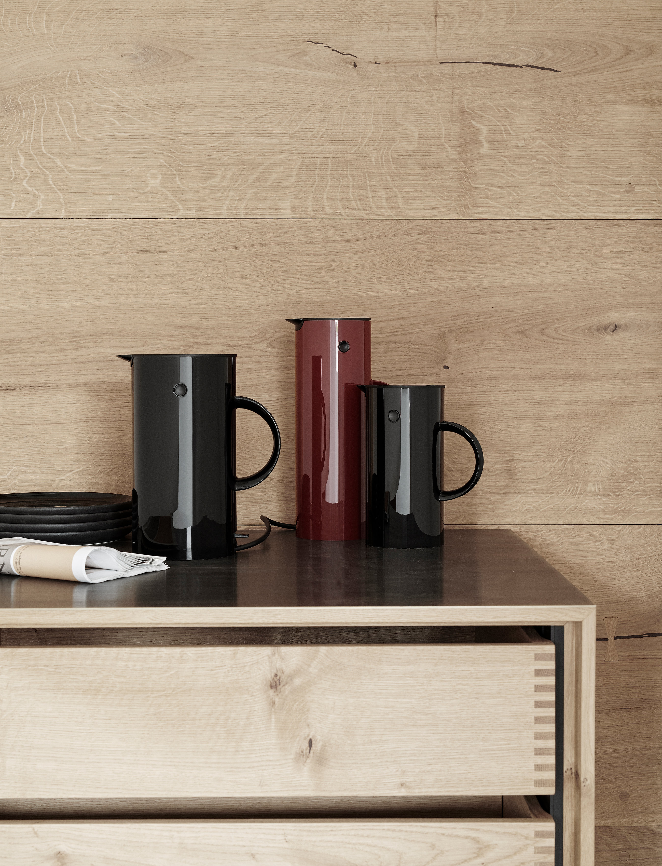 Stelton - EM77 electric kettle, 1.5 l. - EU - kettles & water boilers - black - 3