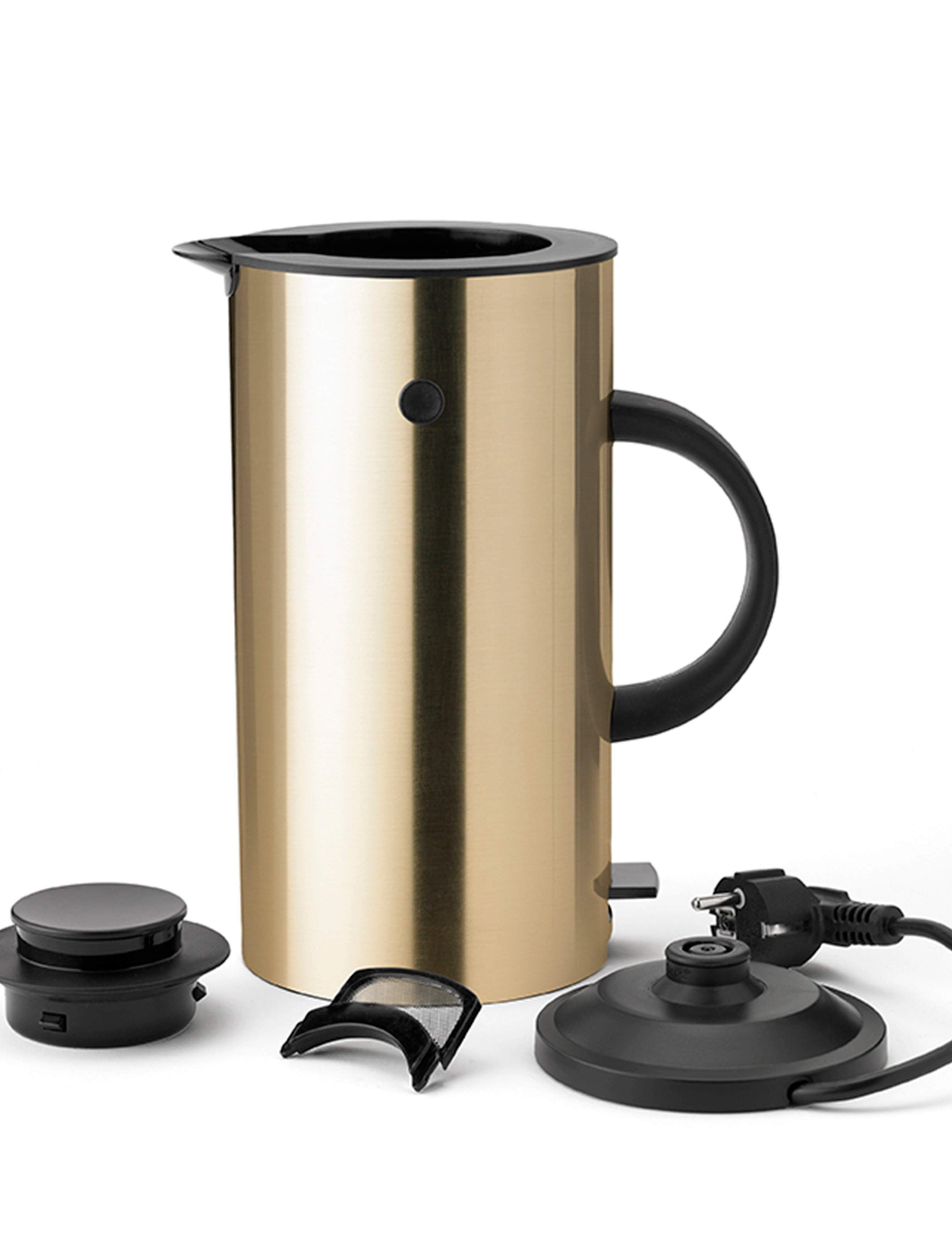 Stelton - EM77 electric kettle (EU) 1.5 l. brushed brass - brushed brass - 2
