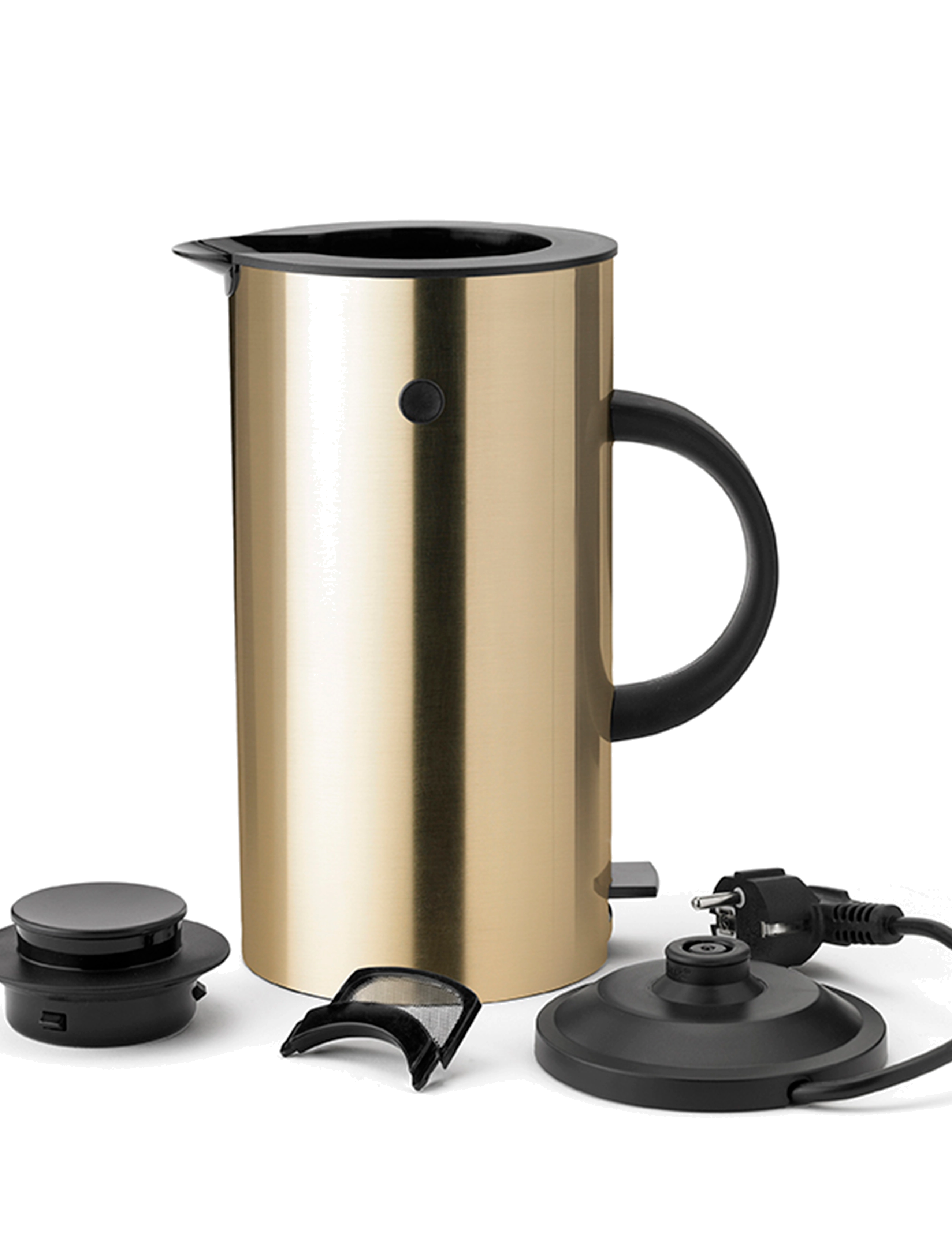 Stelton - EM77 electric kettle (EU) 1.5 l. brushed brass - brushed brass - 1