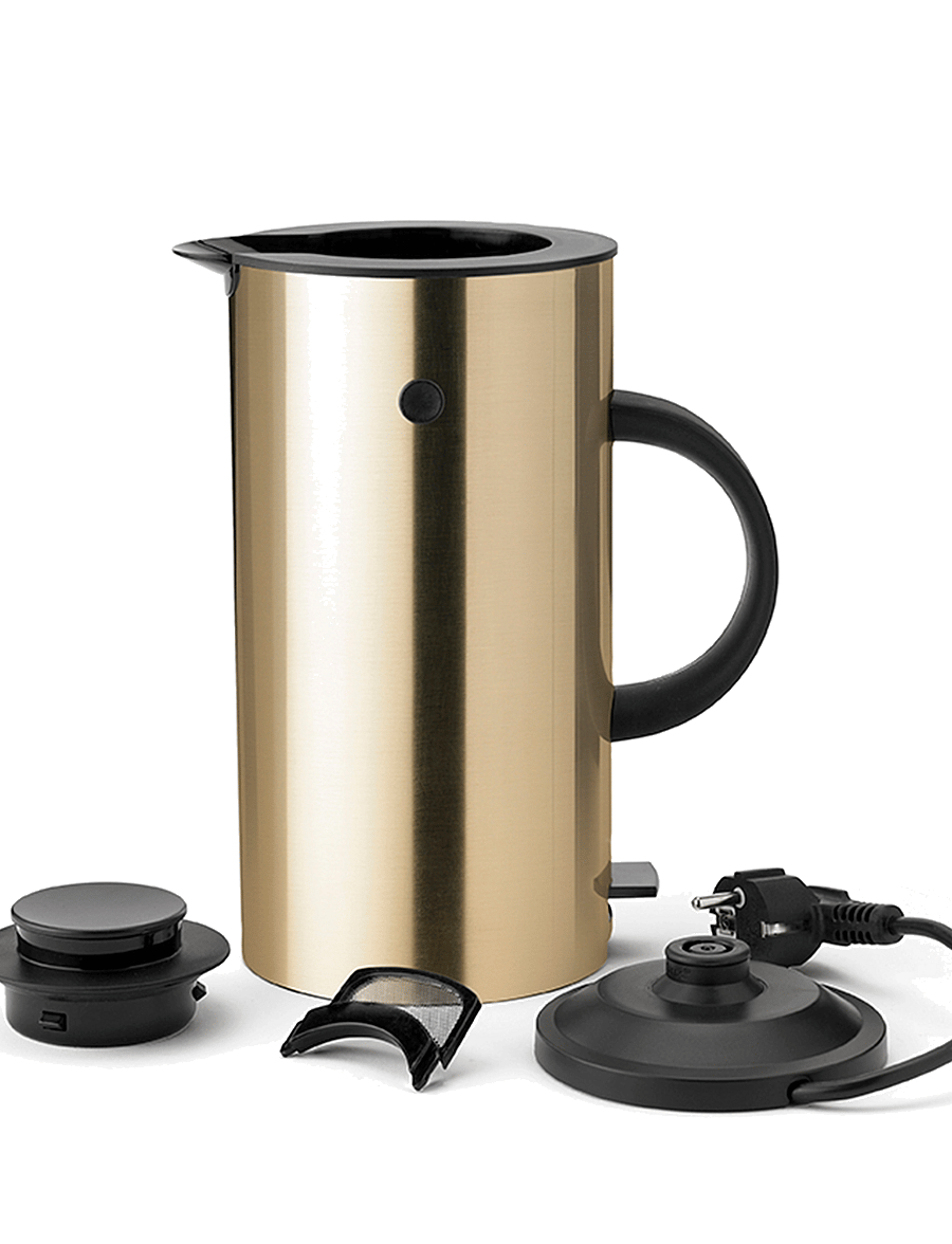 Stelton - EM77 electric kettle (EU) 1.5 l. brushed brass - brushed brass - 1