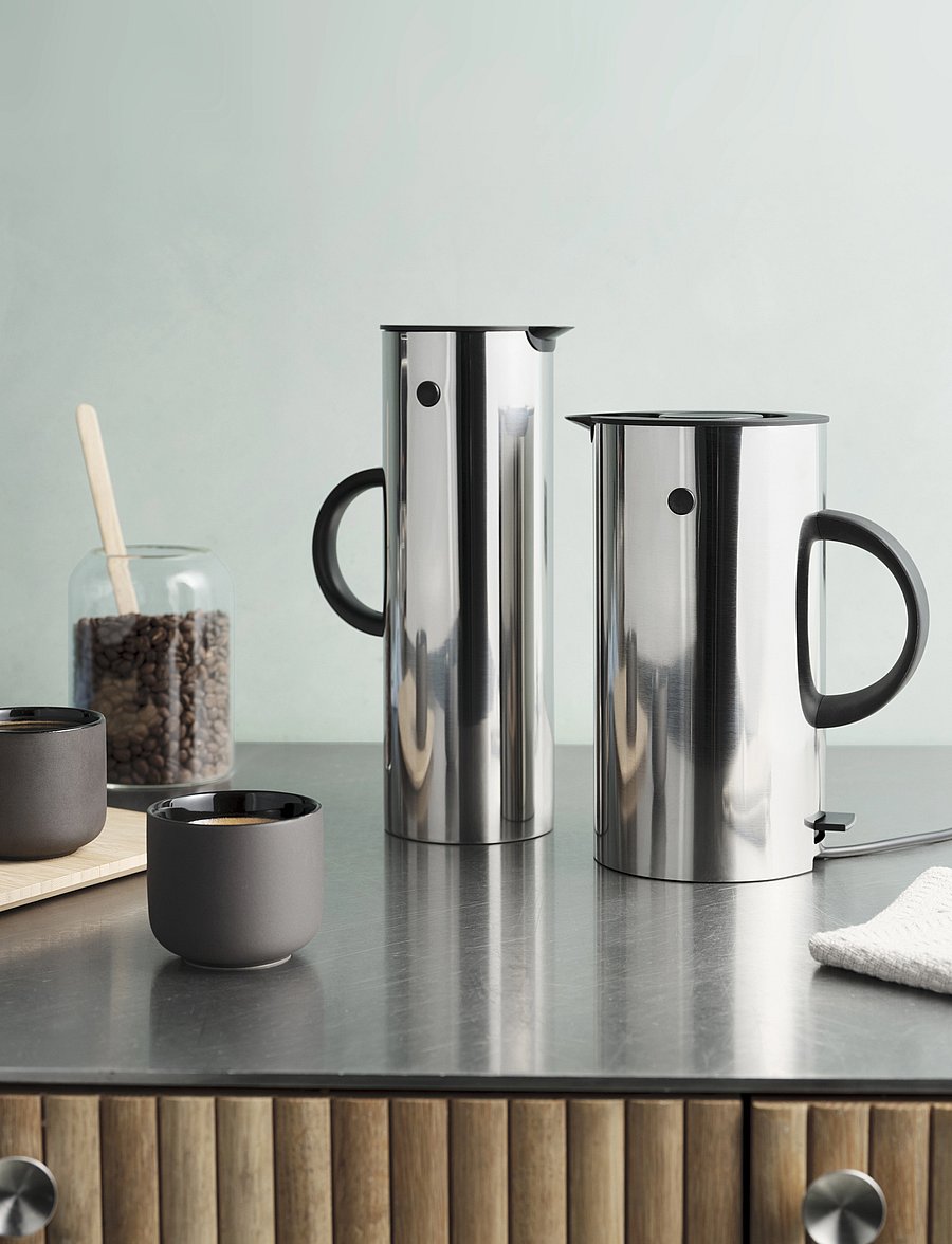 Stelton - EM77 electric kettle (EU) 1.5 l. steel - weihnachtsgeschenke - steel - 0