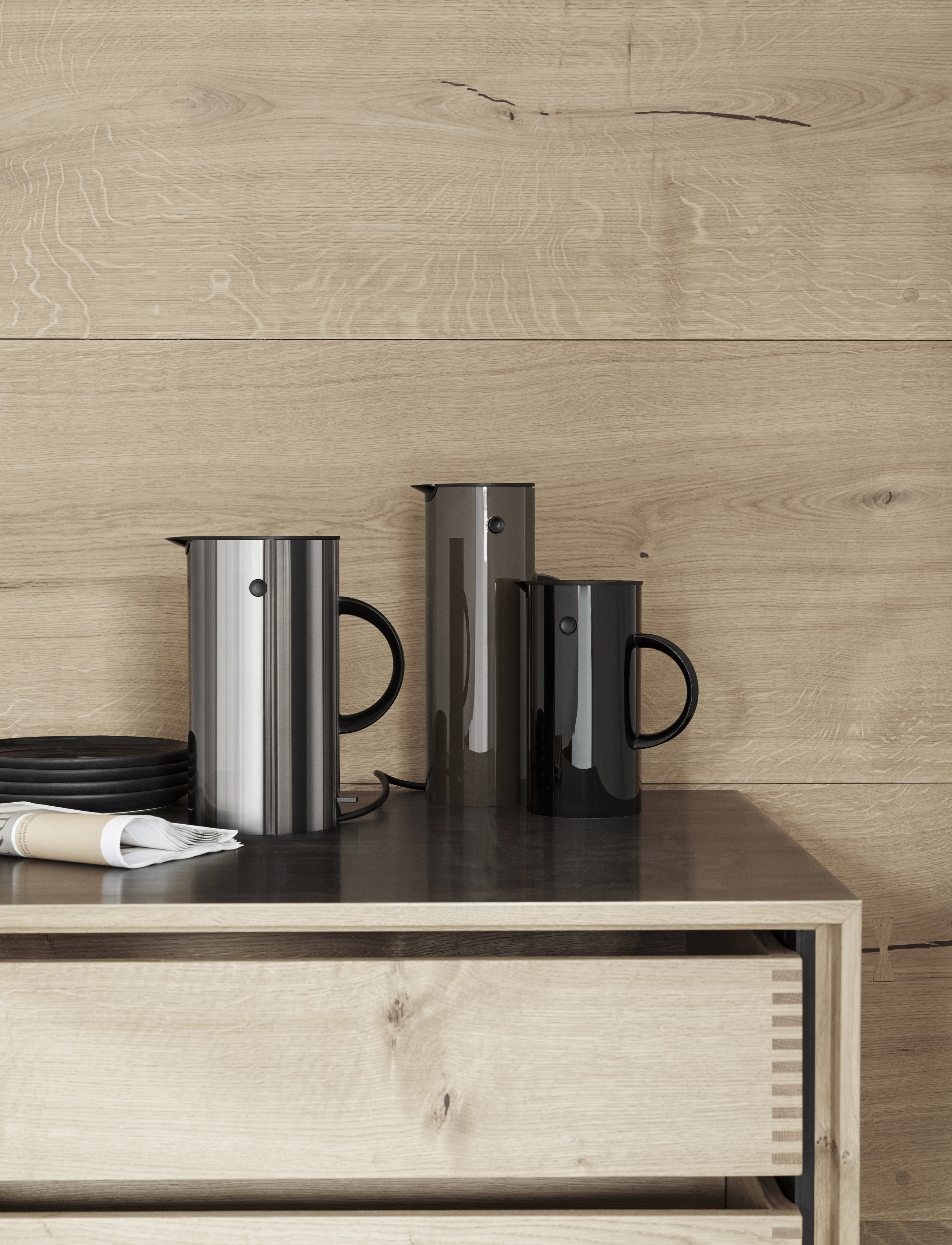Stelton - EM77 elkedel (EU) 1.5 l. steel - køb efter pris - steel - 3
