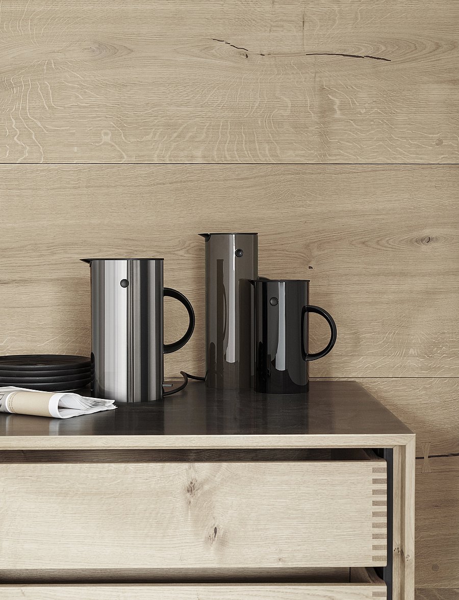 Stelton - EM77 electric kettle (EU) 1.5 l. steel - weihnachtsgeschenke - steel - 3