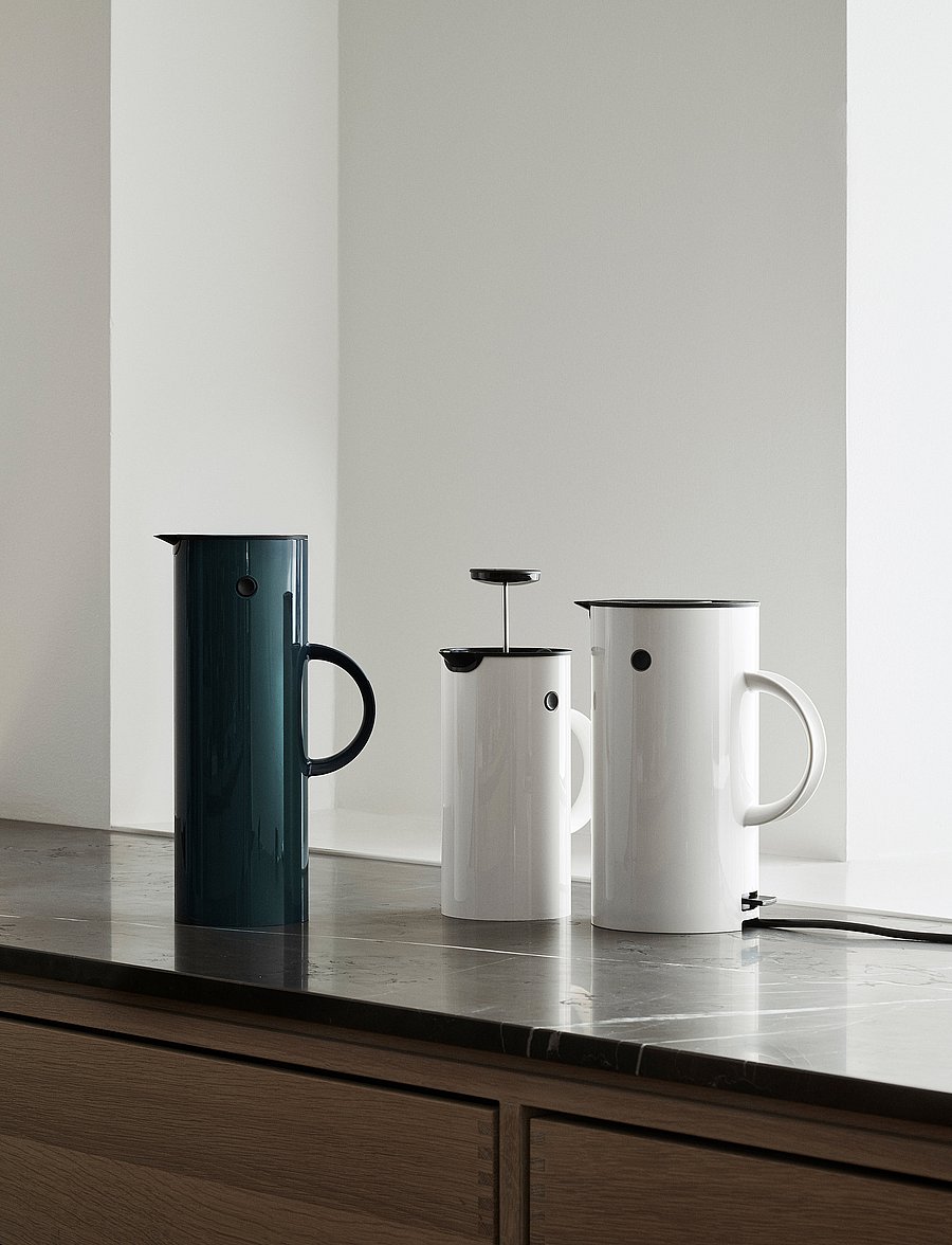 Stelton - Stelton EM77 vacuum jug, 1 l - termokarahvinid - black - 1