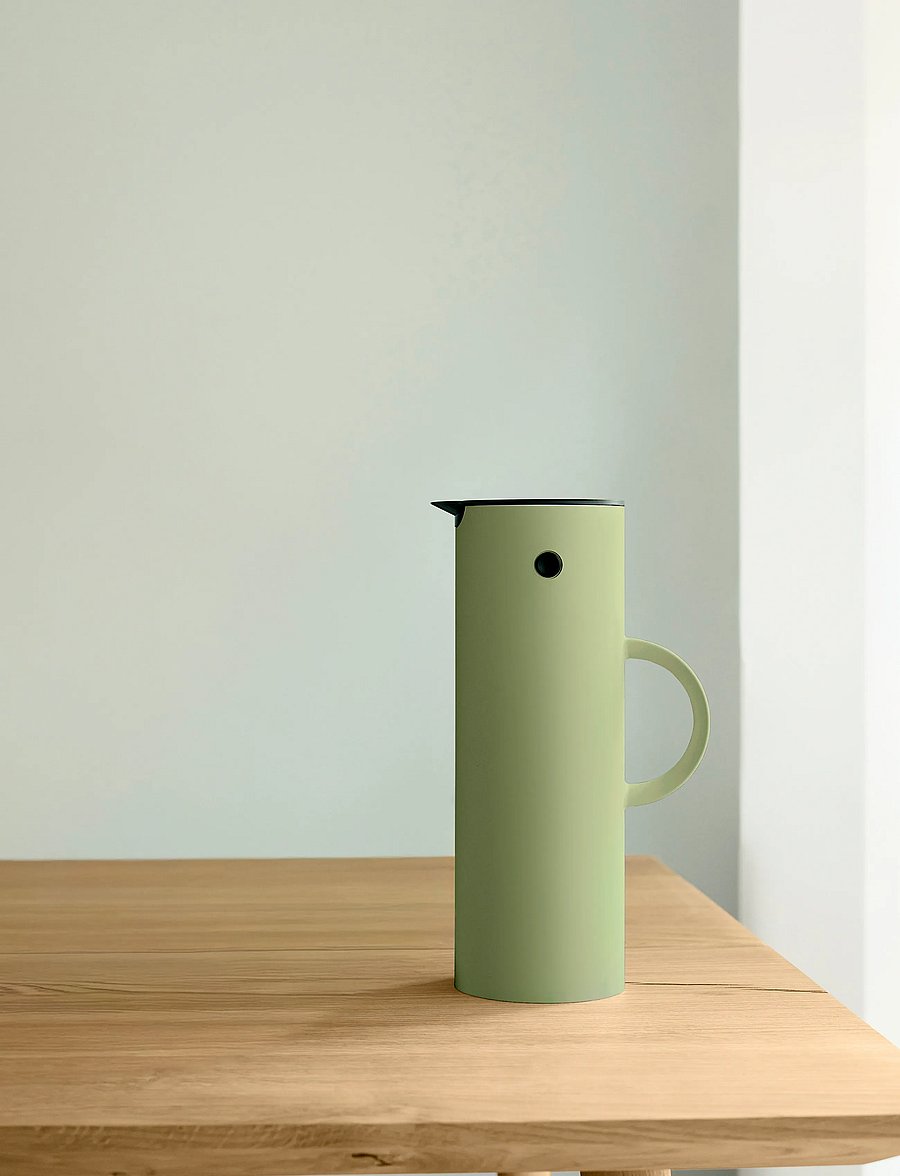 Stelton - EM77 vacuum jug 1 l. soft fern green - thermoskannen - soft fern green - 0