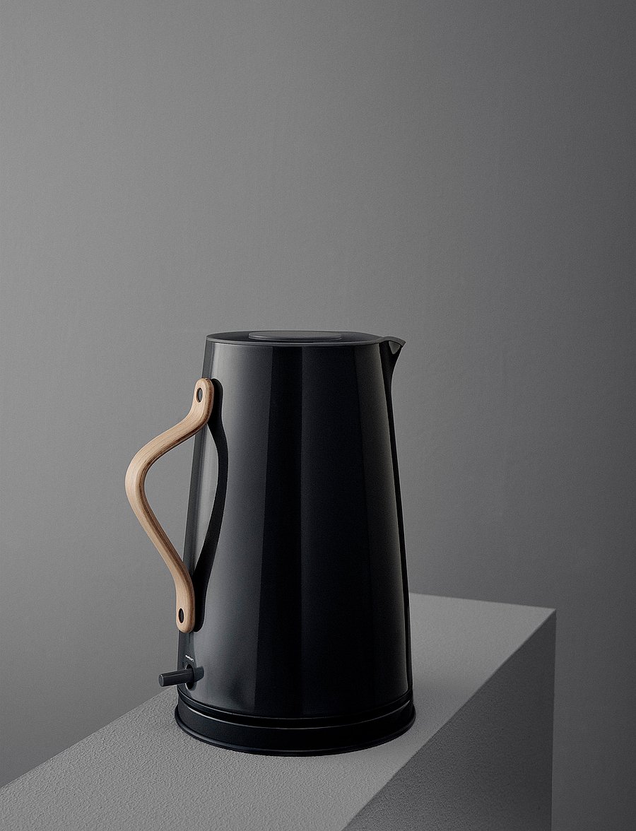 Stelton - Emma electric kettle, 1.2 l. - EU - elektriskās tējkannas un katli - black - 0