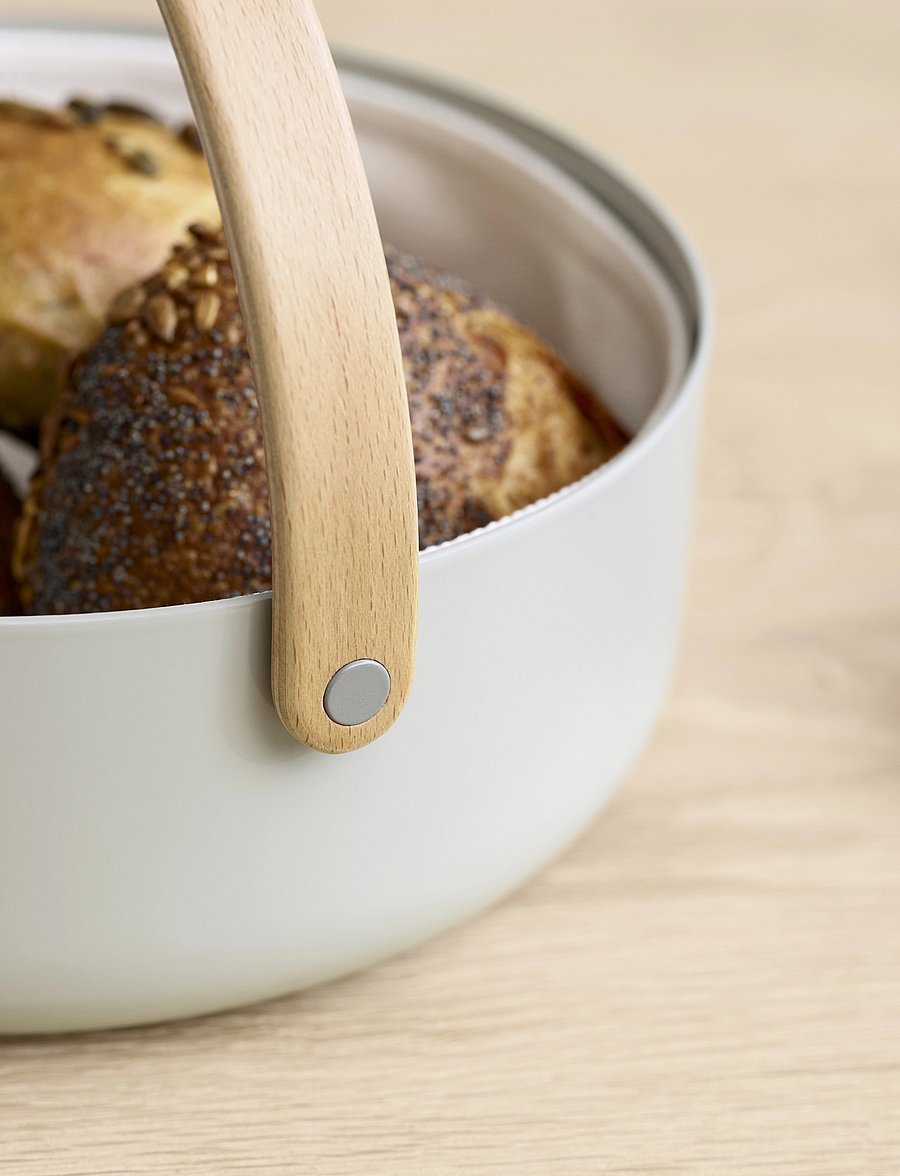 Stelton - Emma bread basket grey - maizes kastes un grozi - grey - 3