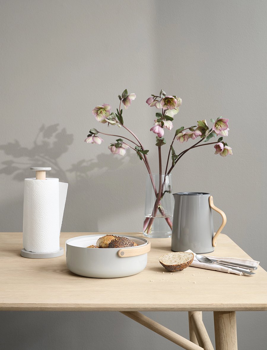 Stelton - Emma bread basket grey - maizes kastes un grozi - grey - 4