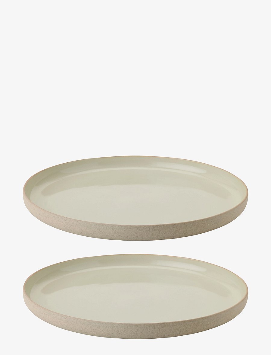 Stelton - Emma dinner plate Ø 24 cm 2 Pcs grey - speiseteller - grey - 1