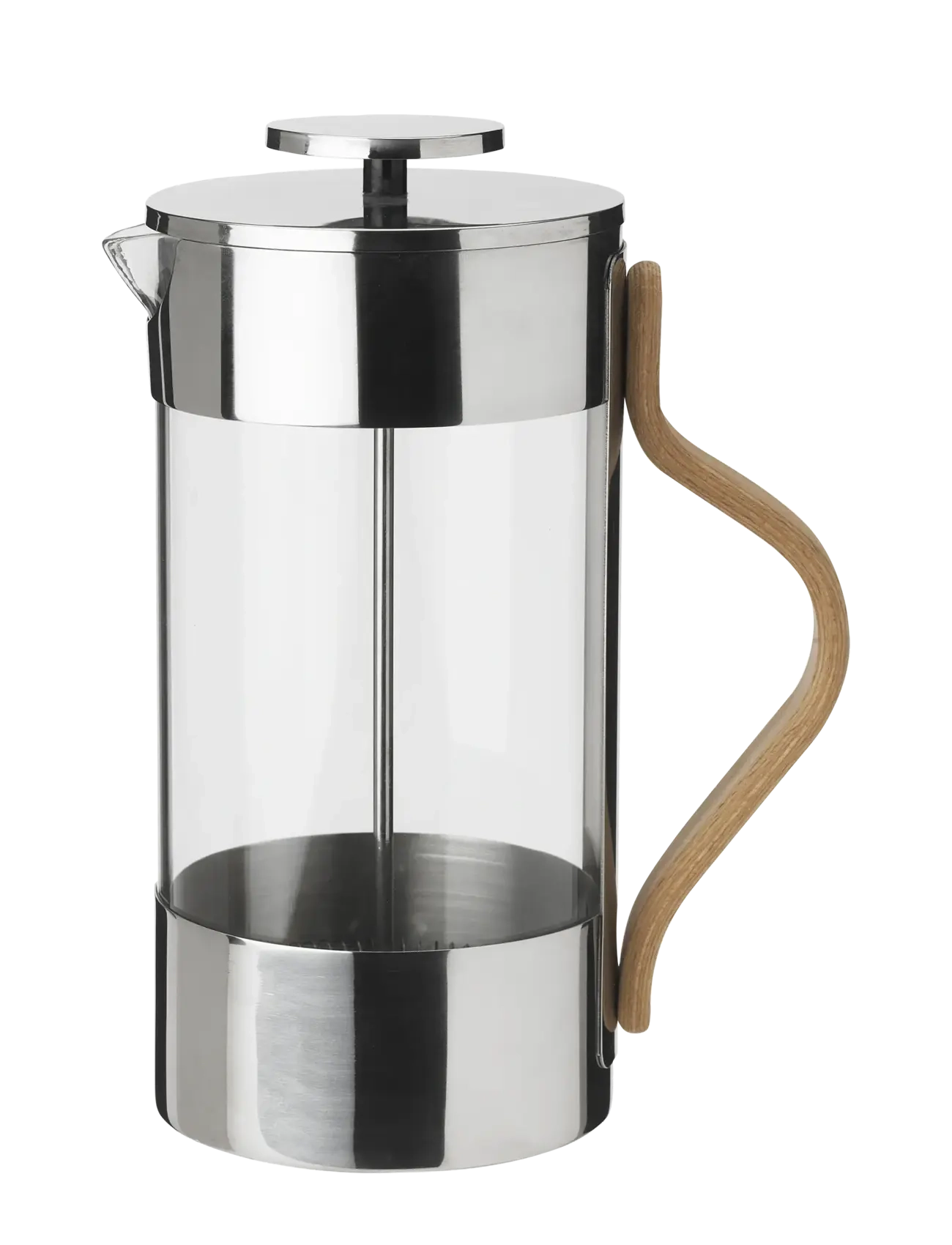 Stelton Stelton Emma french press 1 l. steel - Köök - STEEL / silver