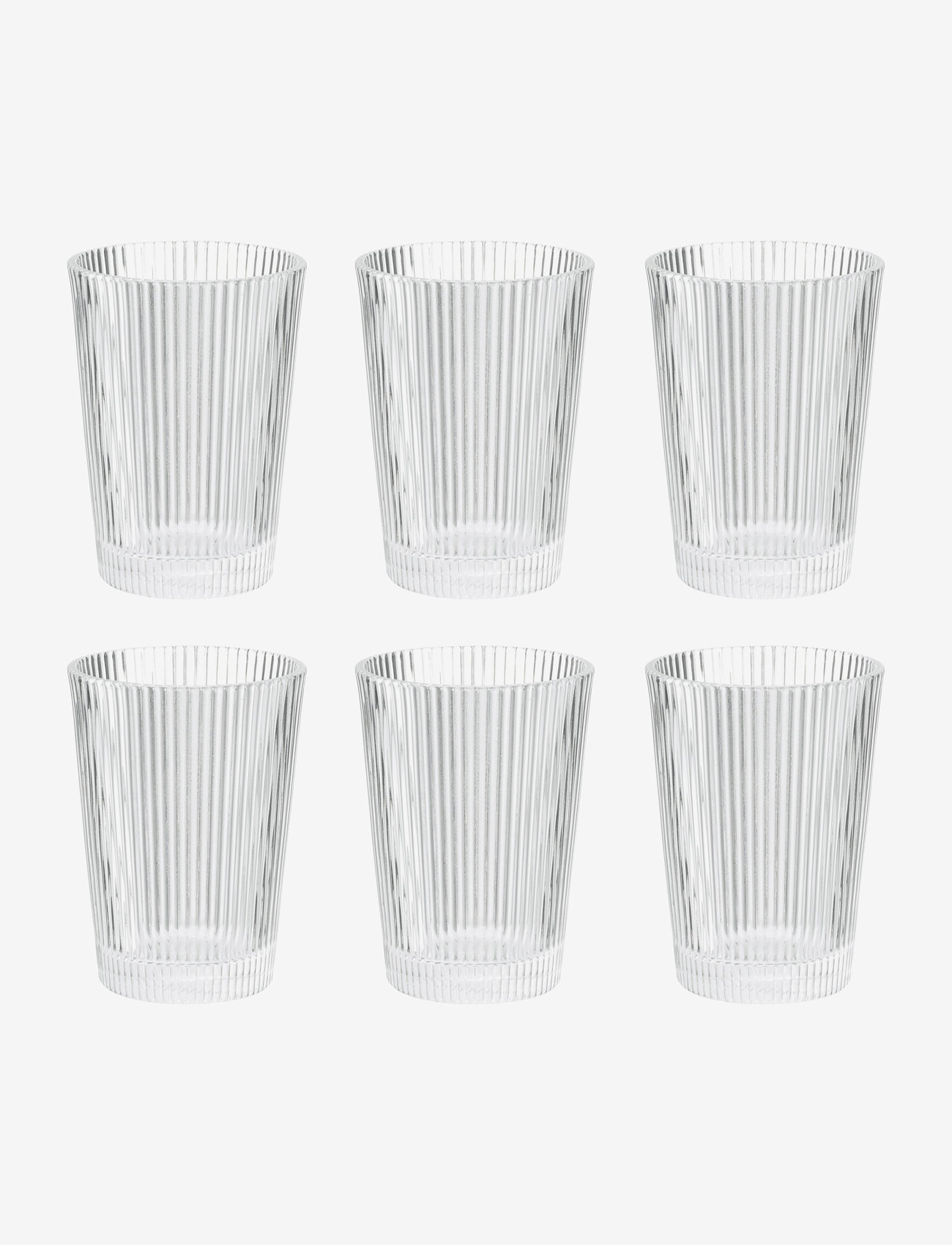 Stelton - Pilastro drinking glasses, 0.24 l. - 6 pcs. - nach preis einkaufen - clear - 0
