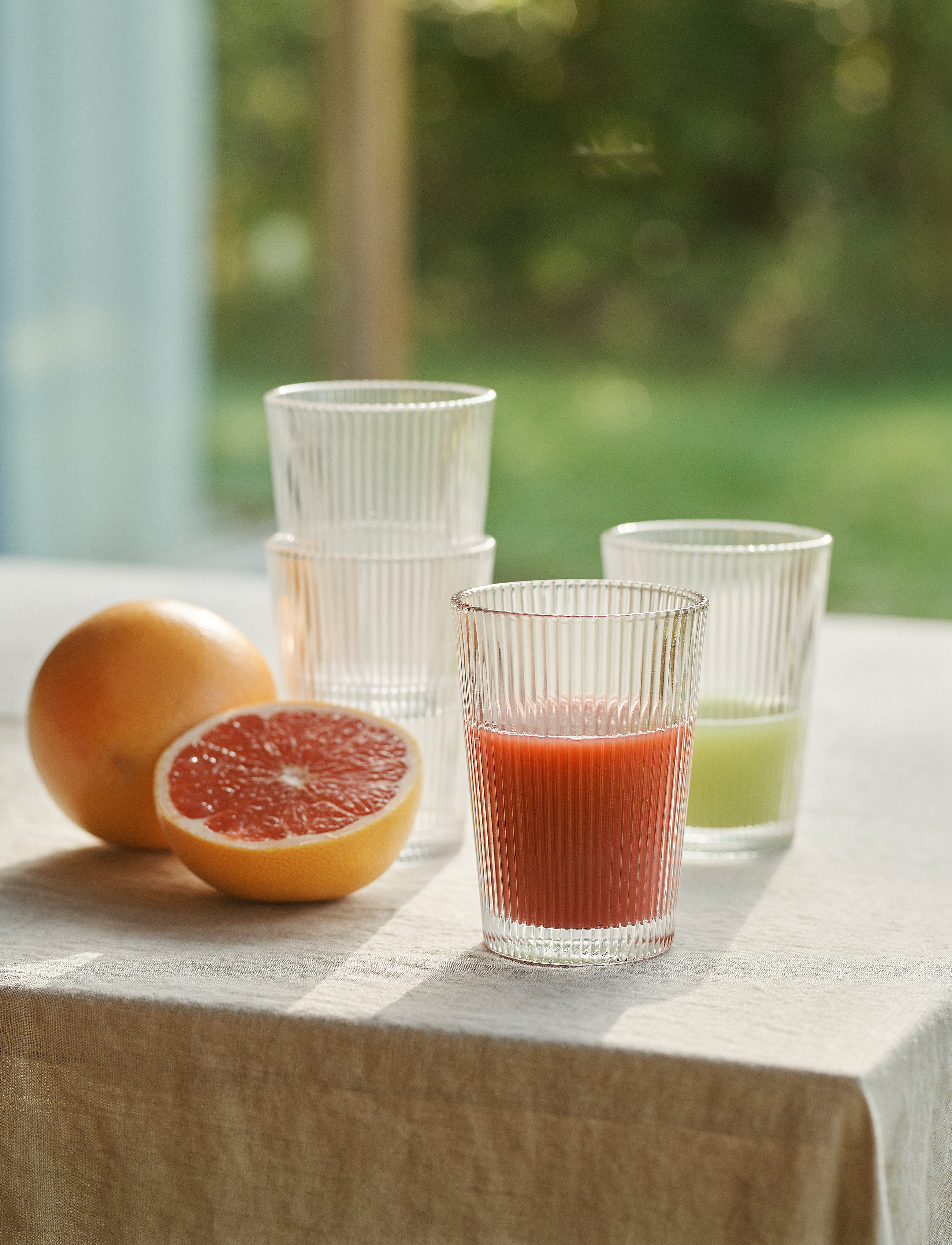Stelton - Pilastro drinking glasses, 0.24 l. - 6 pcs. - trinkgläser - clear - 3