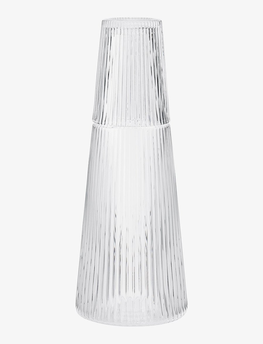 Stelton - Pilastro carafe with glass 1 l. - wasserkaraffen - clear - 1