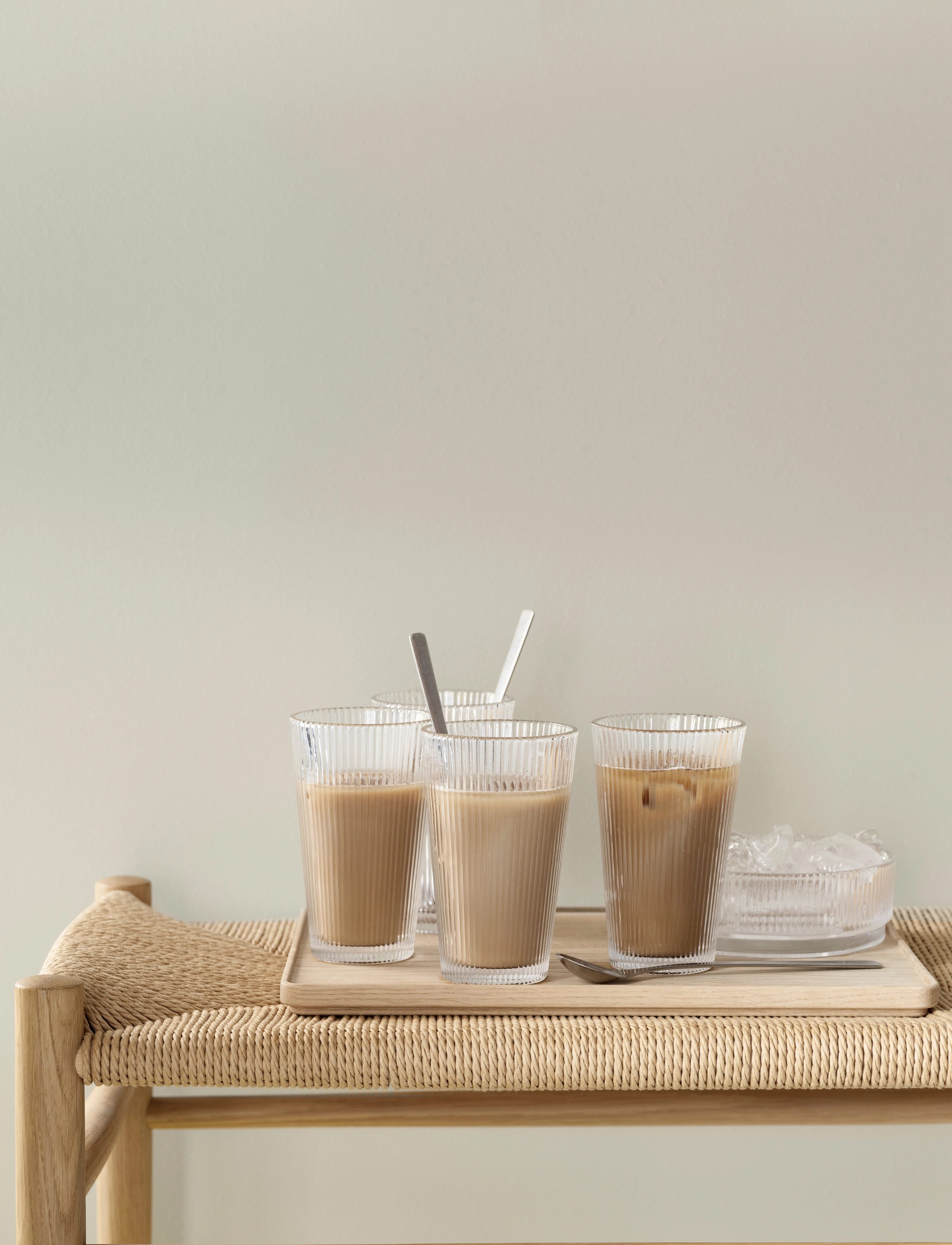 Stelton Pilastro Drinking Glass 0.35 L. 4 Pcs Clear, 35 CL, Glass, Nackt - Homeware