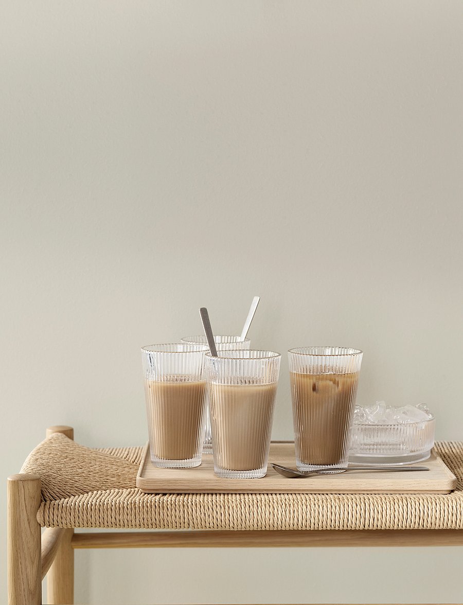Stelton - Pilastro drinking glass 0.35 l. 4 pcs clear - joogiklaasid - clear - 0