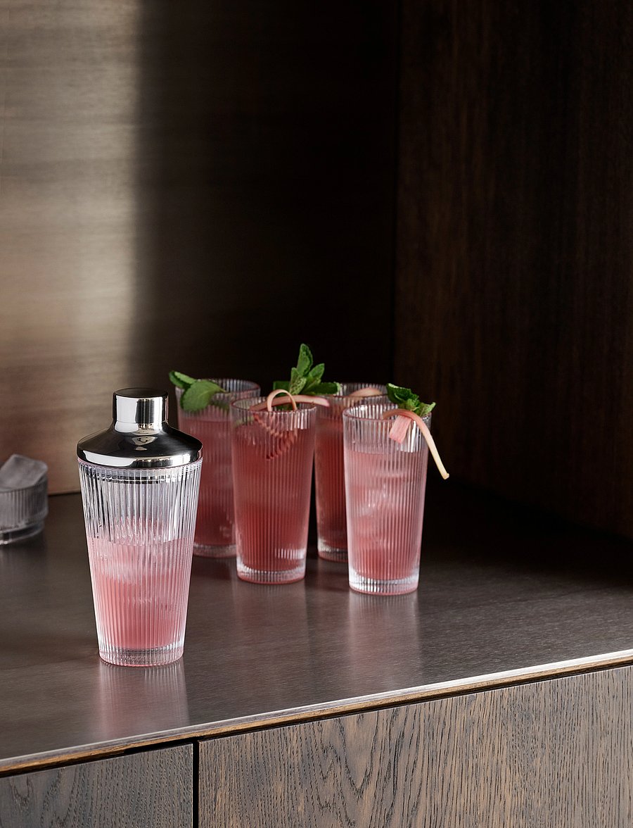 Stelton - Pilastro cocktail shaker clear - shaker & cocktail-utensilien - clear - 0