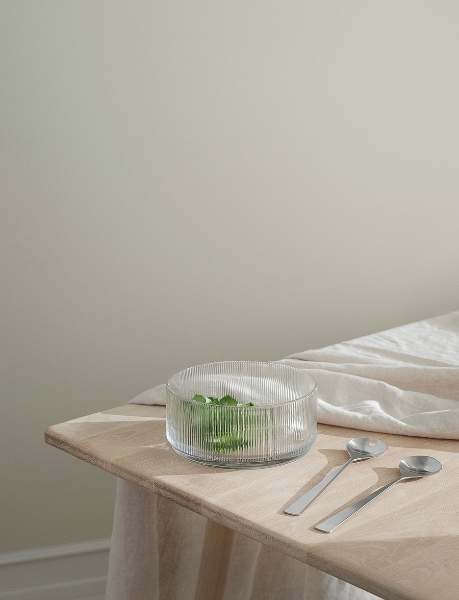 Stelton - Pilastro serving bowl Ø 21 cm clear - serviravimo dubenėliai - clear - 0