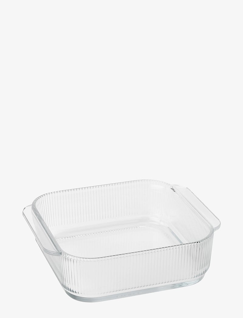 Stelton - Stelton Pilastro ovenproof dish L 19.7 cm clear - ovenvormen - clear - 1