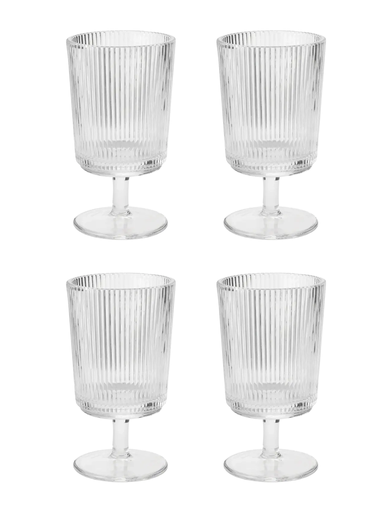 STELTON Pilastro Vinglas 0.18 L. 4 Stk Clear CLEAR - 18 CL - Unisex