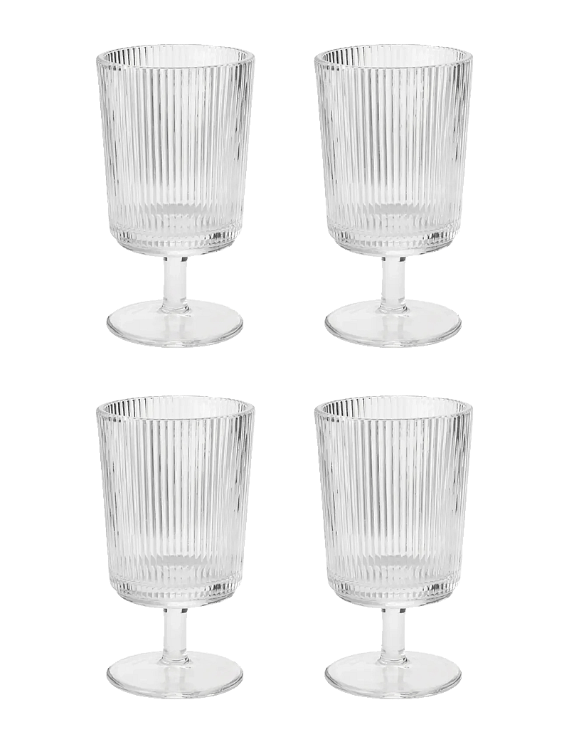 Stelton - Stelton Pilastro wine glass 0.18 l. 4 Pcs clear - weißweingläser - clear - 0