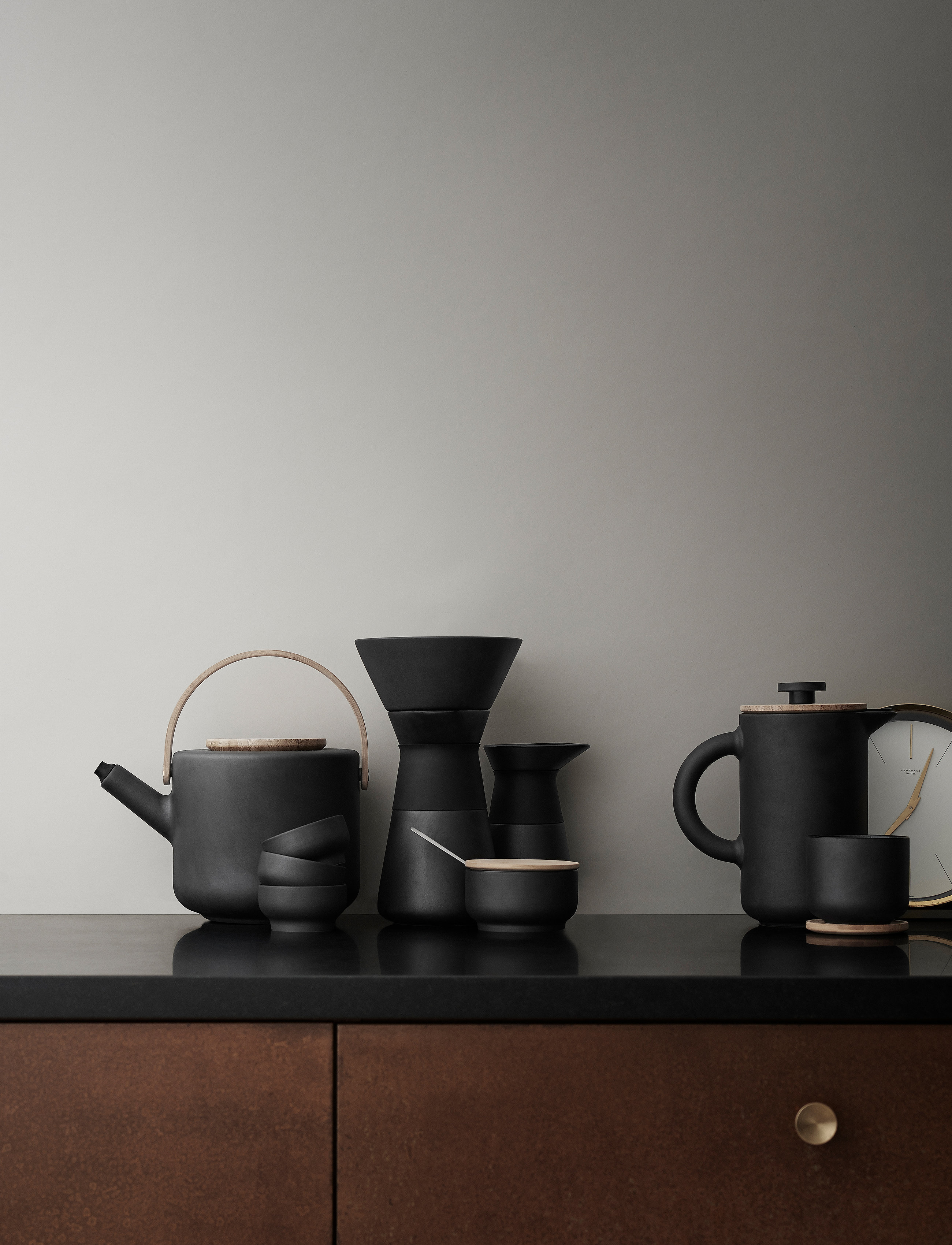 Stelton - Theo teapot - 1.25 l. - shop by price - black - 2